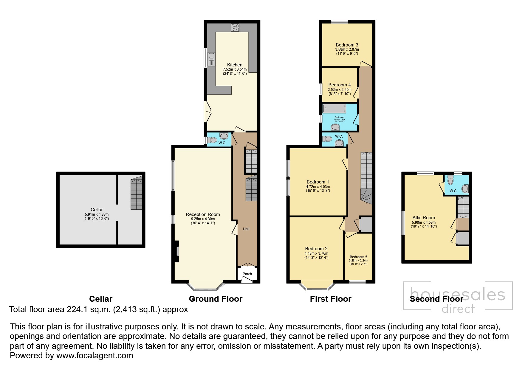 9, Hartburn Lane, Stockton-on-Tees floorplan