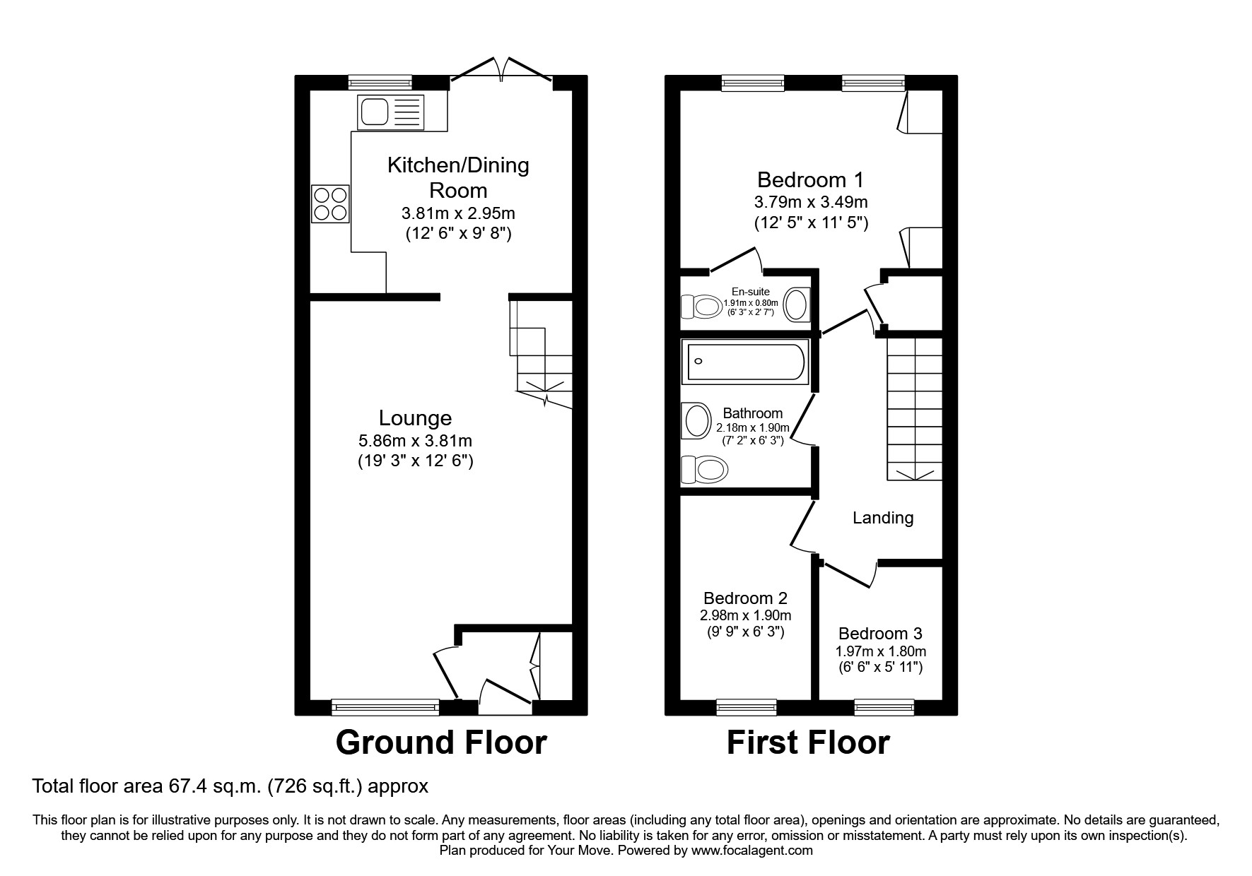 Paterson Close, Stocksbridge, Sheffield, South Yorkshire S36, 3 bedroom