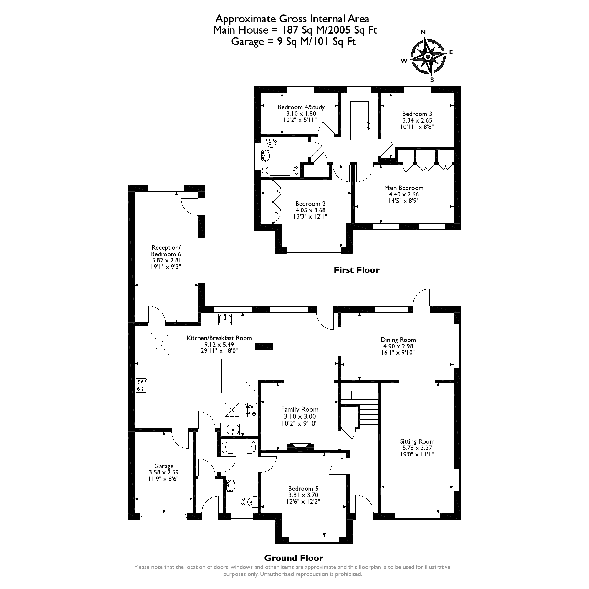 5 Bedrooms Detached house for sale in Northcote Crescent, West Horsley, Leatherhead KT24