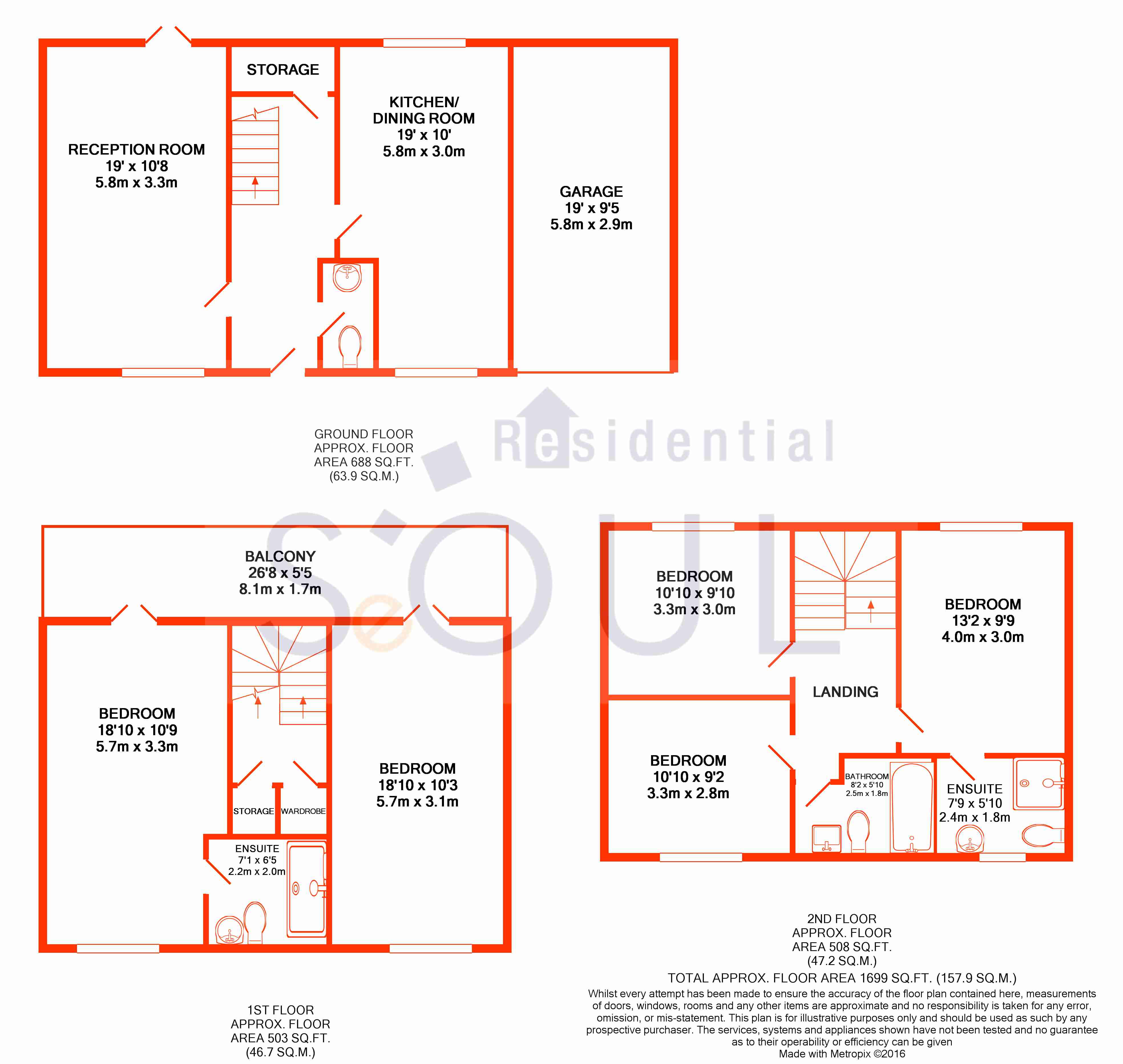 5 Bedrooms Detached house for sale in Heatherlea Grove, Worcester Park KT4