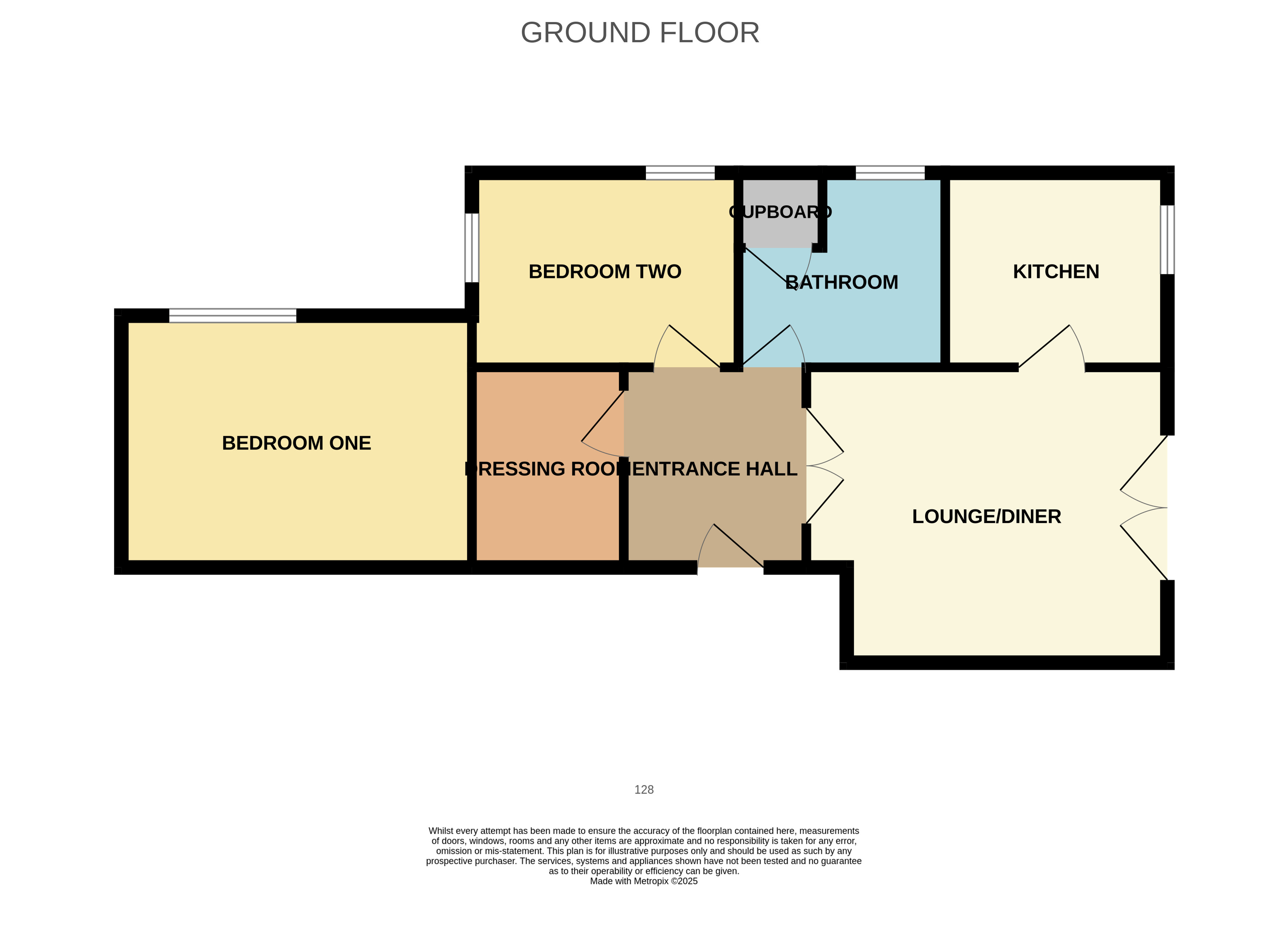 128, Dadswood, Essex floorplan