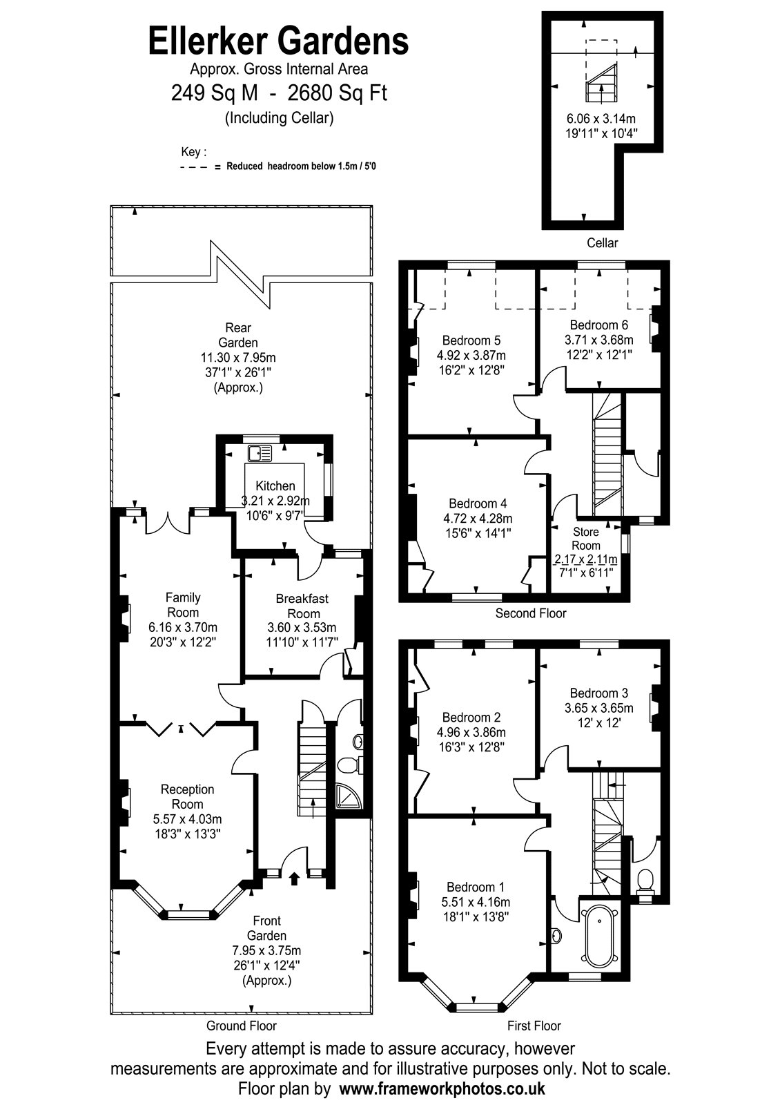 Ellerker Gardens, Richmond TW10, 6 bedroom detached house for sale