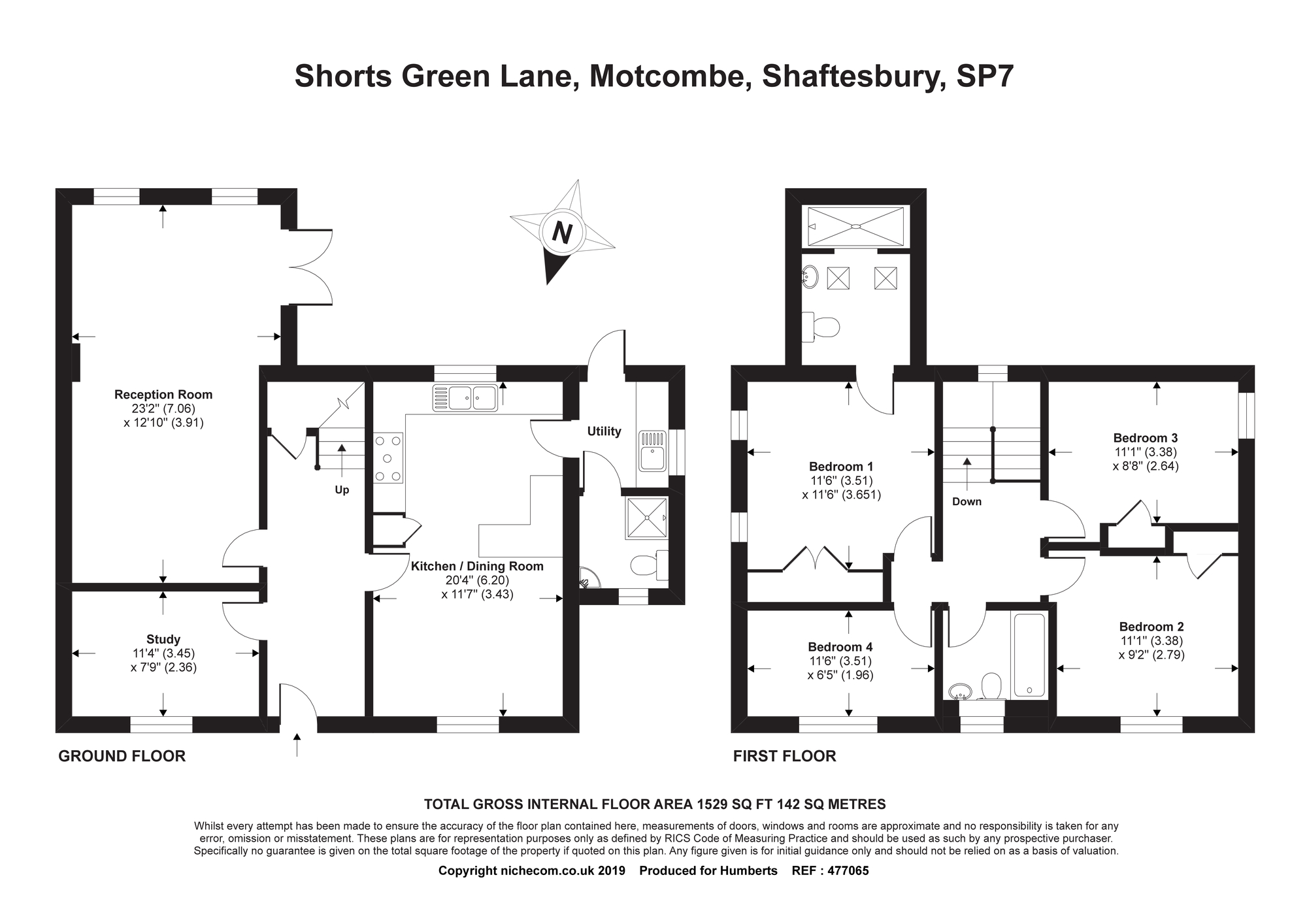 4 Bedrooms Detached house for sale in Shorts Green Lane, Motcombe, Shaftesbury SP7