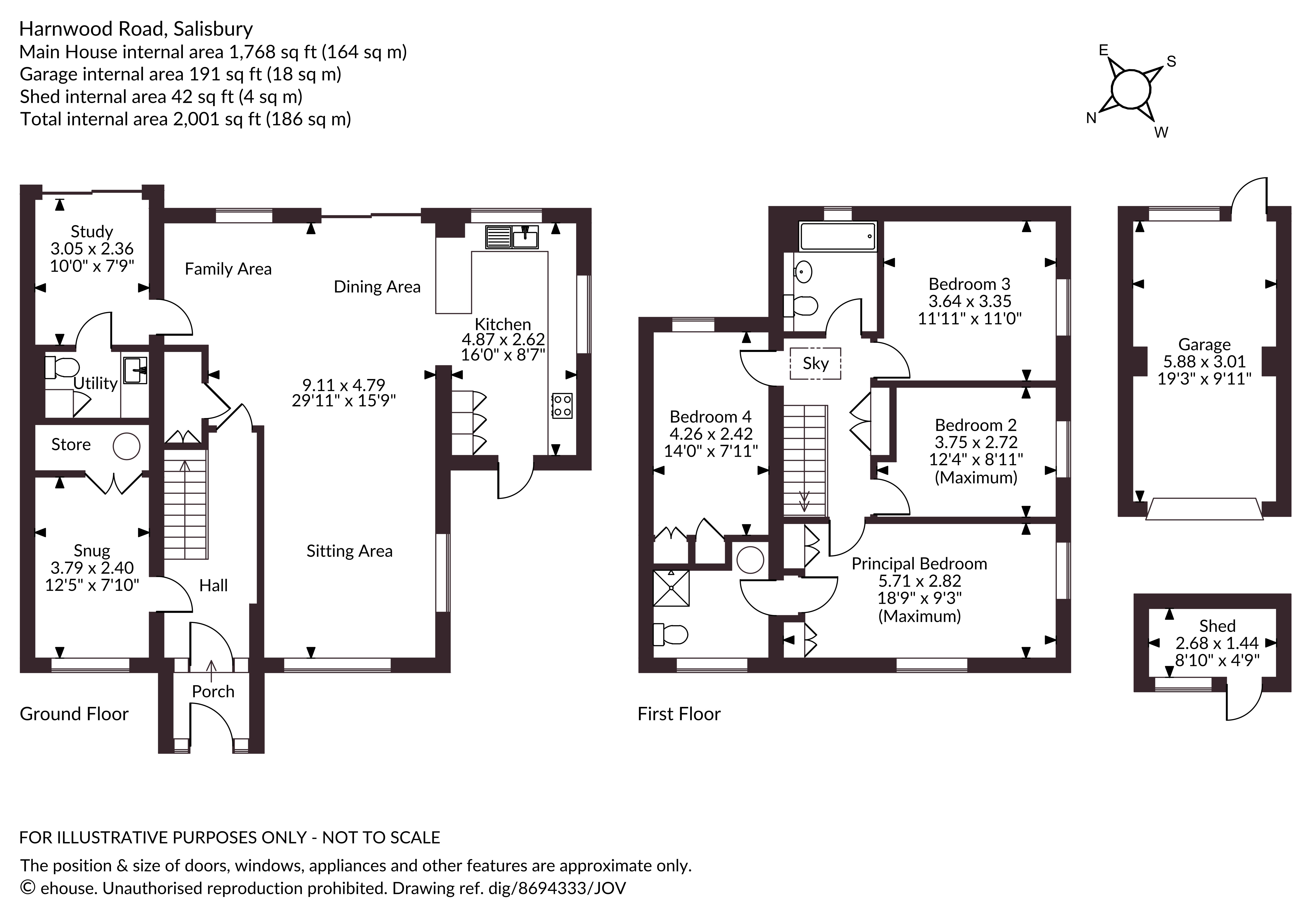31, Harnwood Road, Wiltshire floorplan