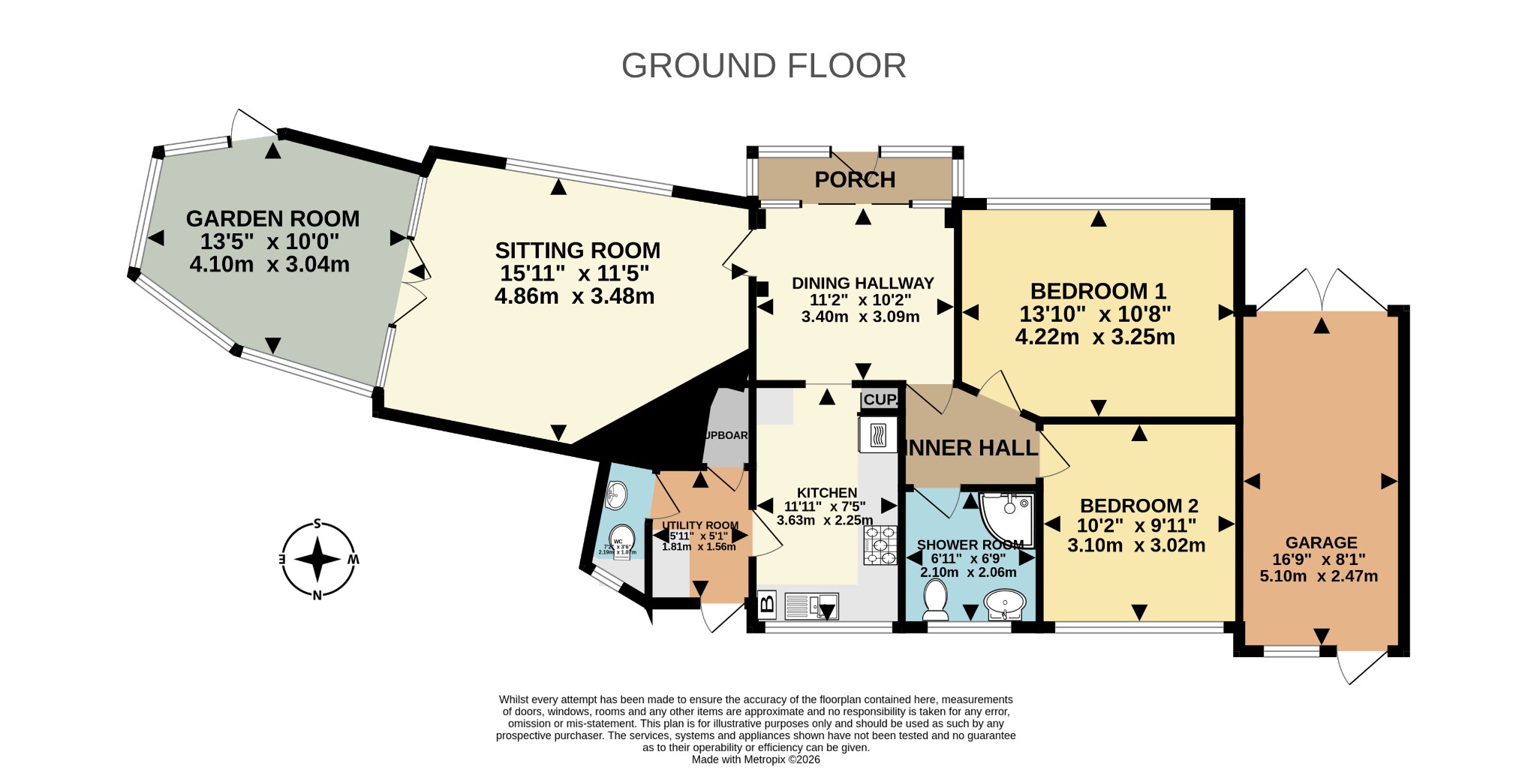 2 Keverel Road, Exmouth floorplan