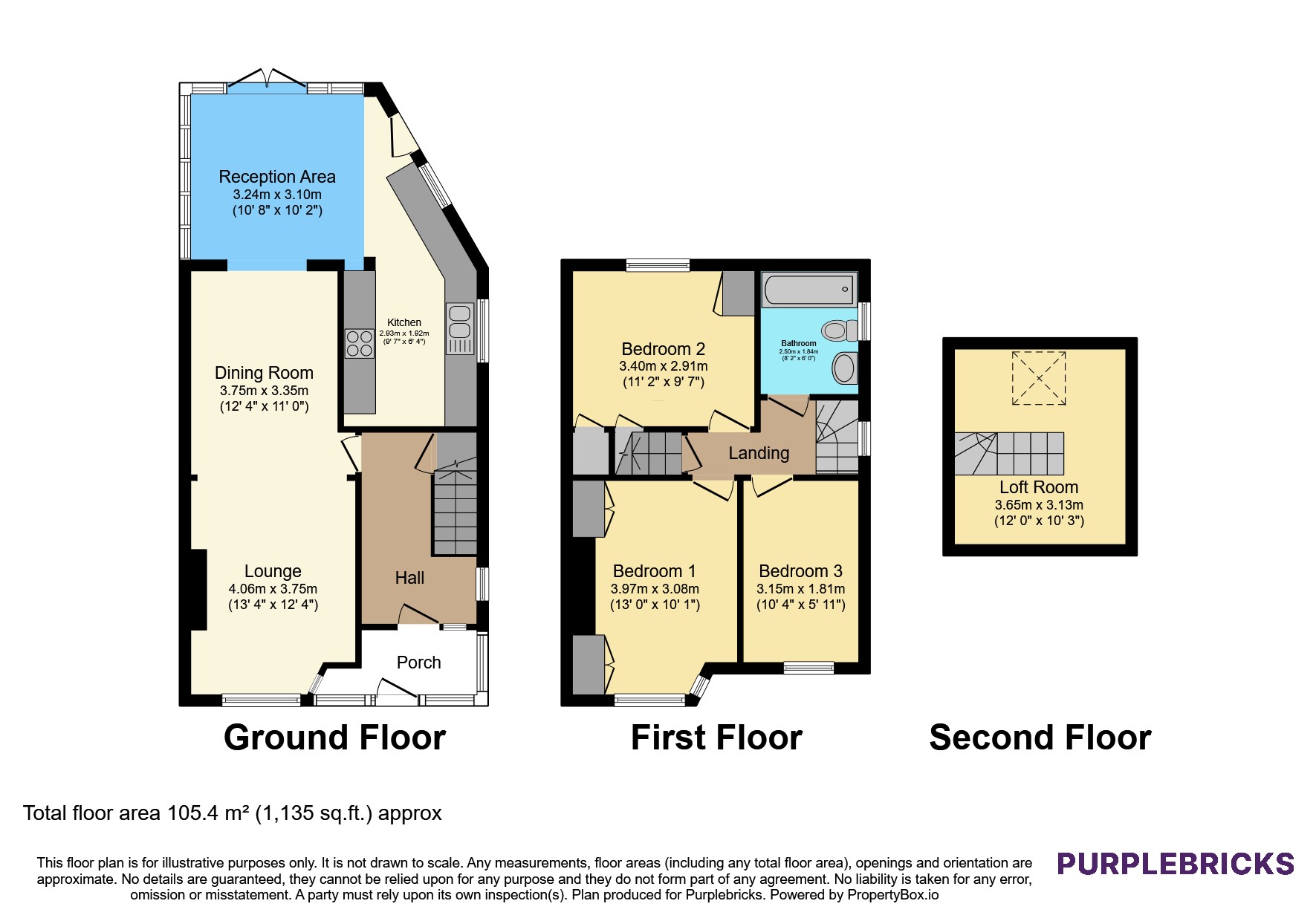 47, Constance Crescent, Bromley floorplan