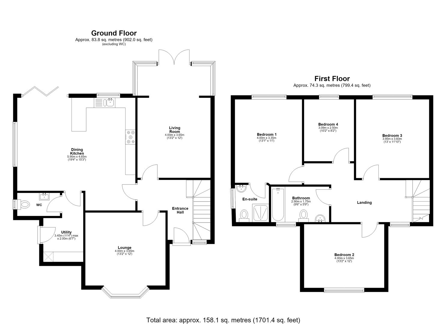45, Barrow Road, Loughborough floorplan