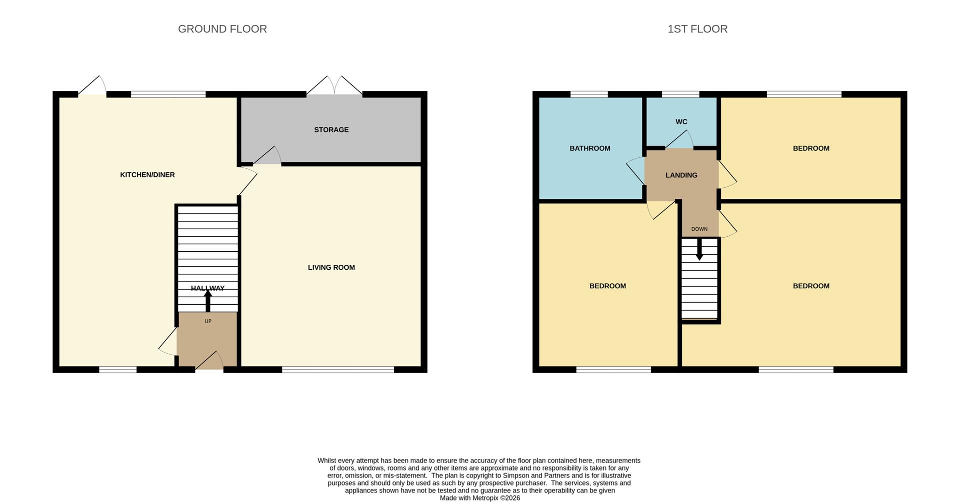 74, The Boundary, Bedford floorplan
