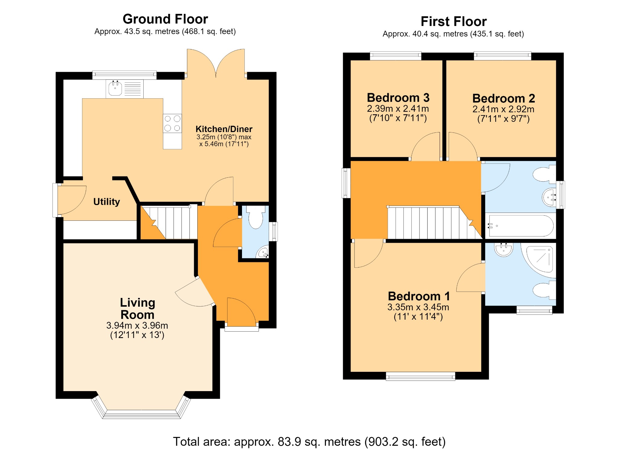 22 Spencer David Way, St. Mellons, South Glamorgan floorplan