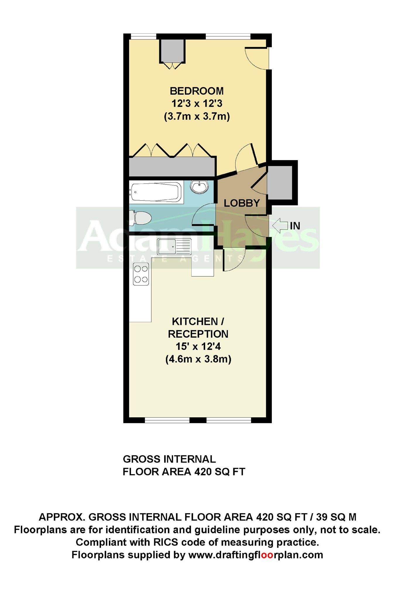 1 Bedrooms Flat to rent in Eagle Lodge, Golders Green NW11