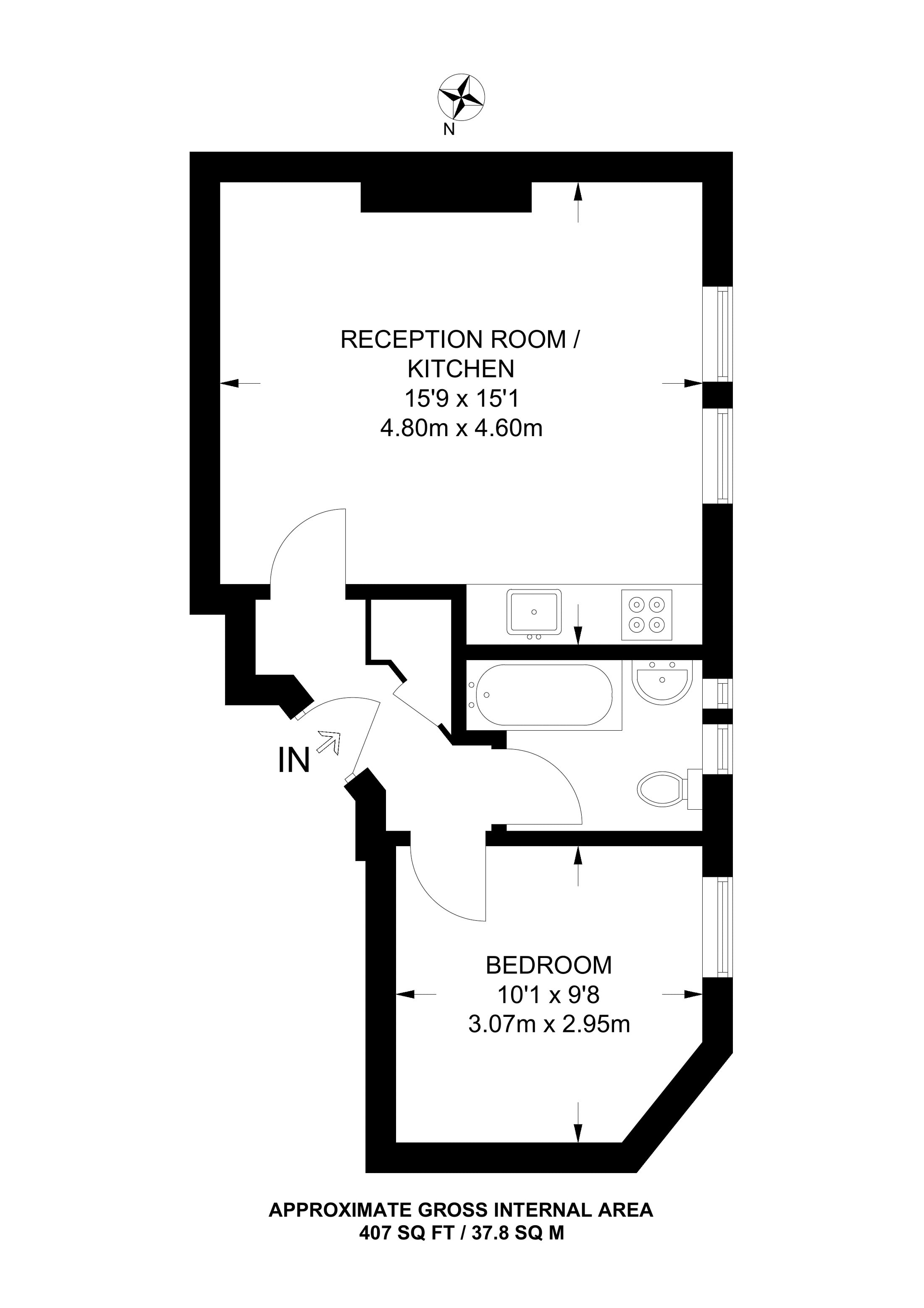 1 Bedrooms Flat for sale in Cumberland Park, Poet's Corner W3