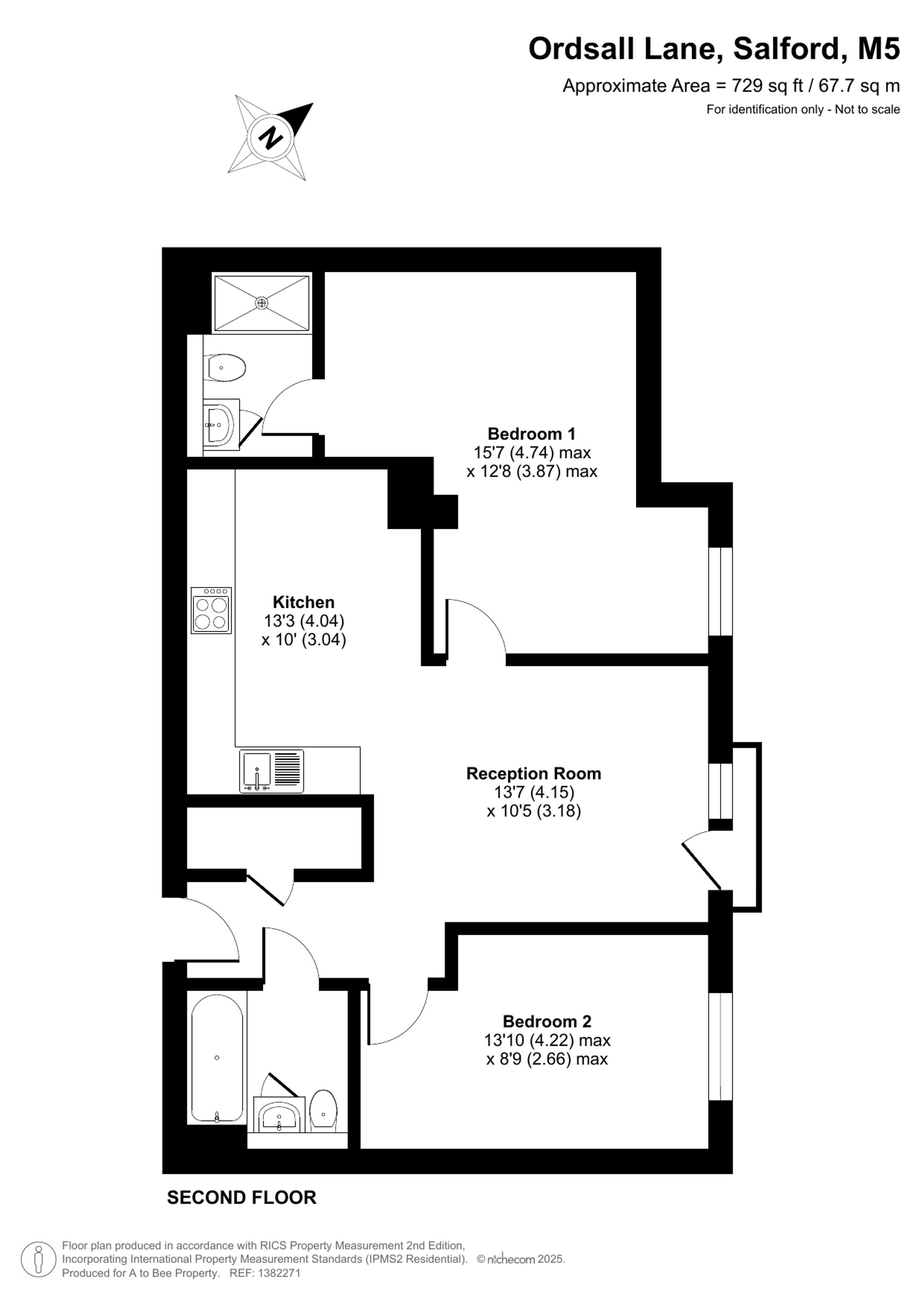 W213 Berkeley Square 321 Ordsall Lane, Salford floorplan