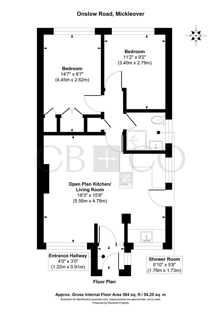 25, Onslow Road, Derby floorplan