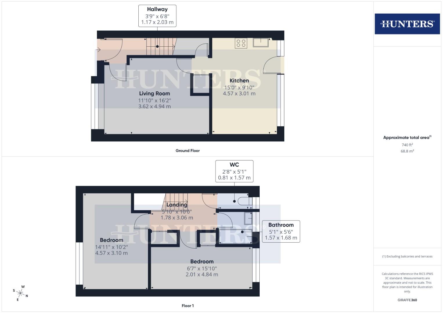 30, Stamford Walk, East Yorkshire floorplan