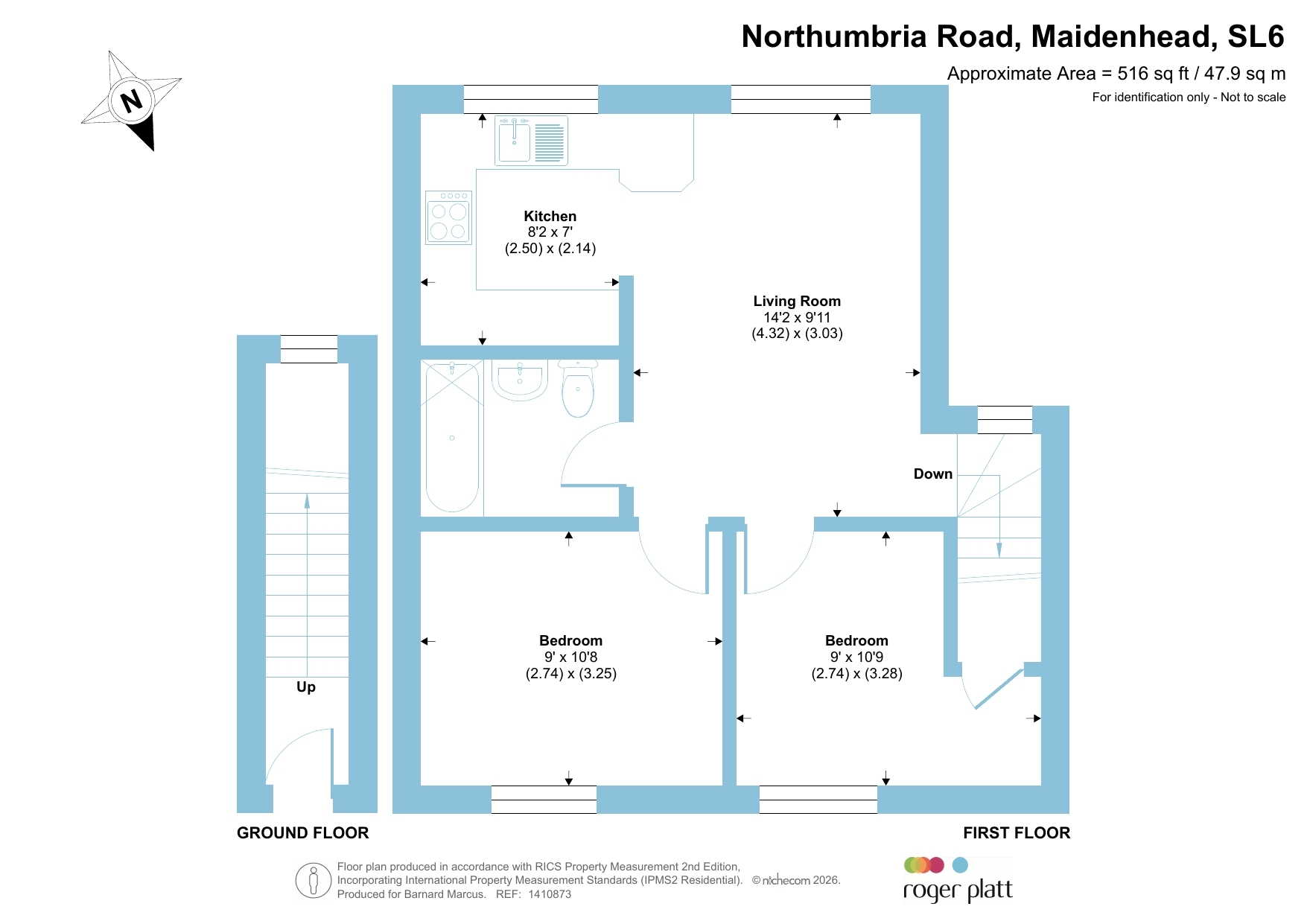 33d, Northumbria Road, Maidenhead floorplan