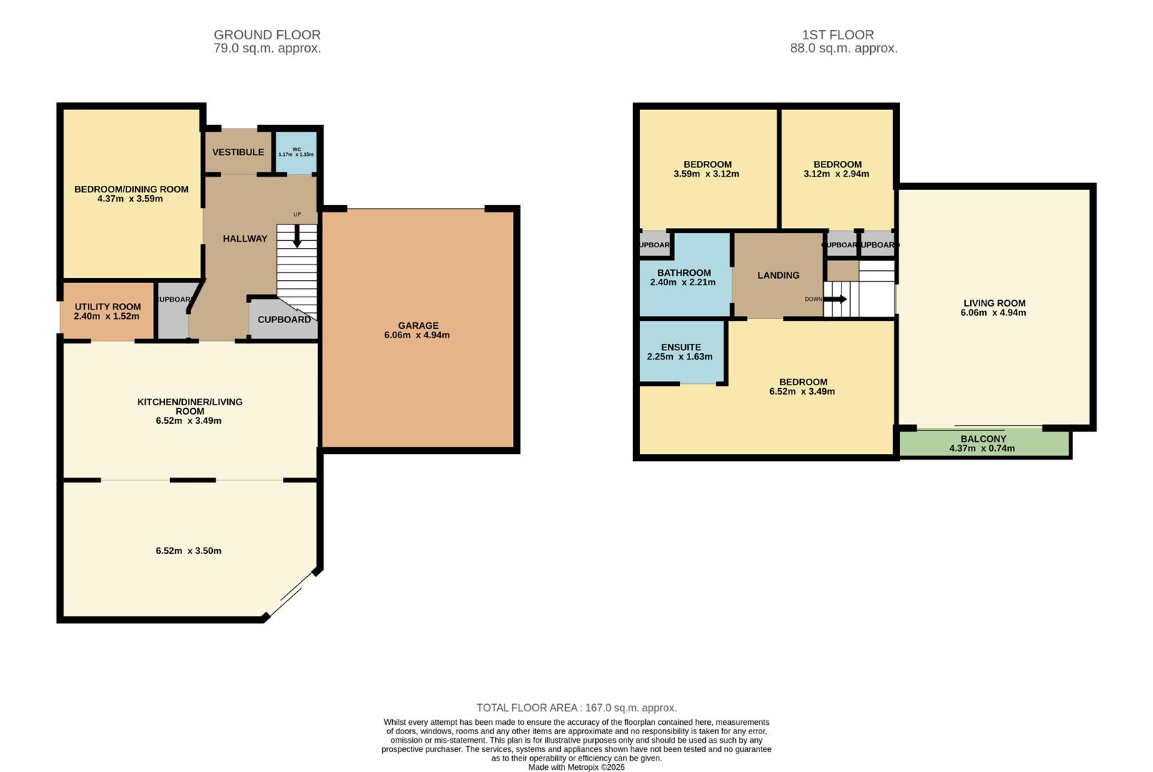 15, Ardestie Street, Monifieth floorplan