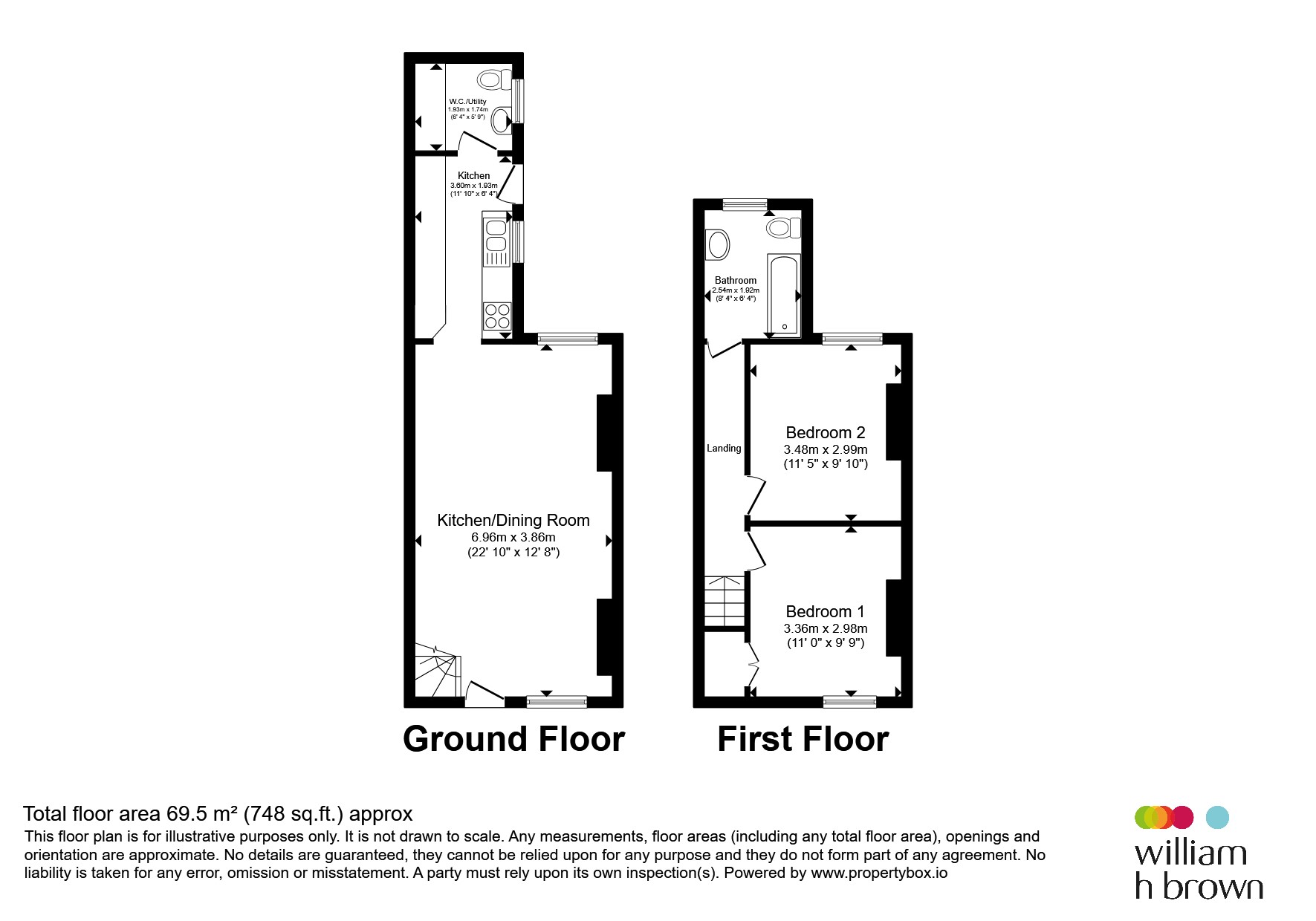 181, Portland Street, Mansfield floorplan