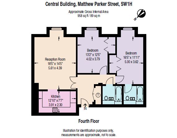 Matthew Parker Street, London floorplan