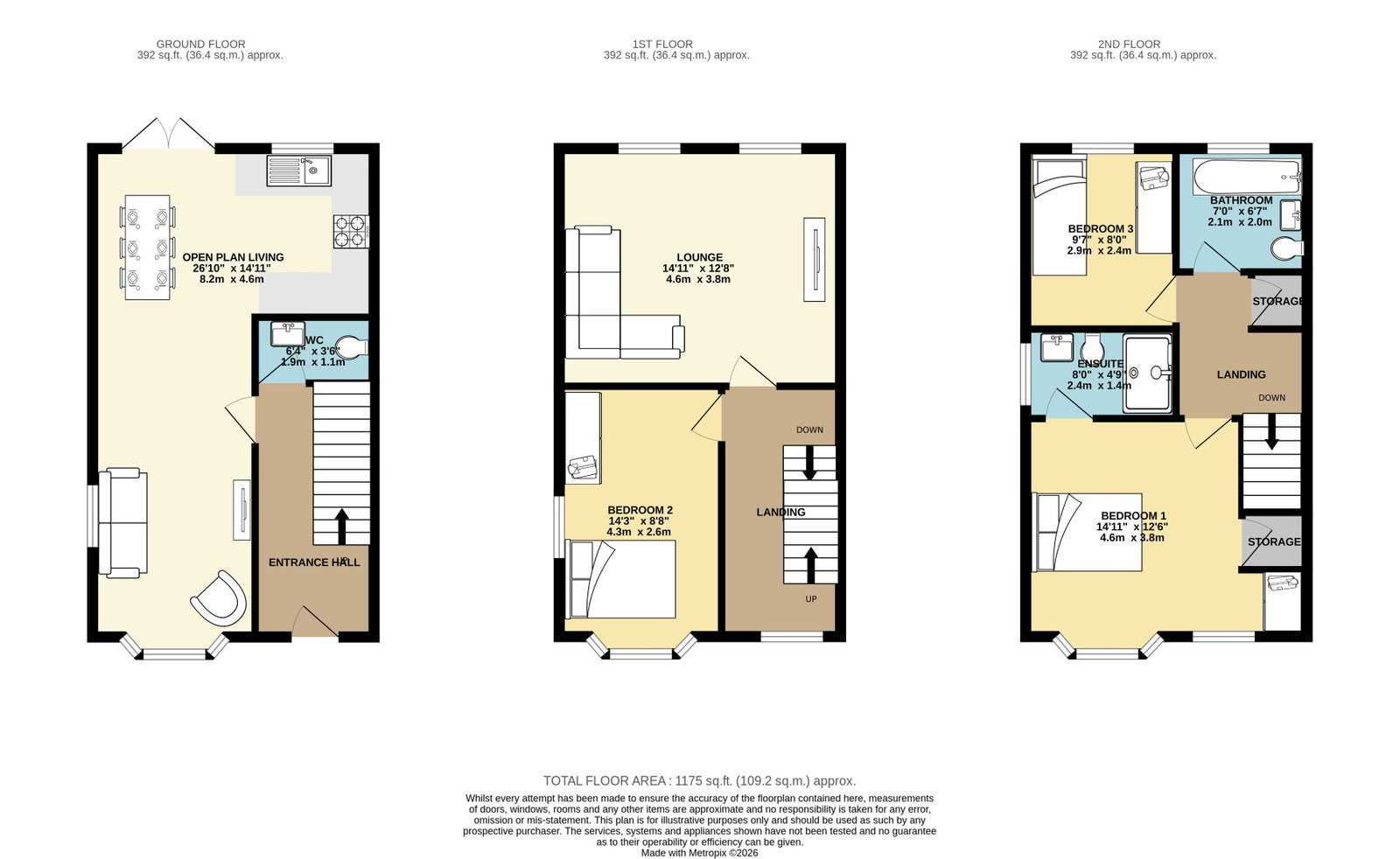 17, Pandora Grove, Plymouth floorplan