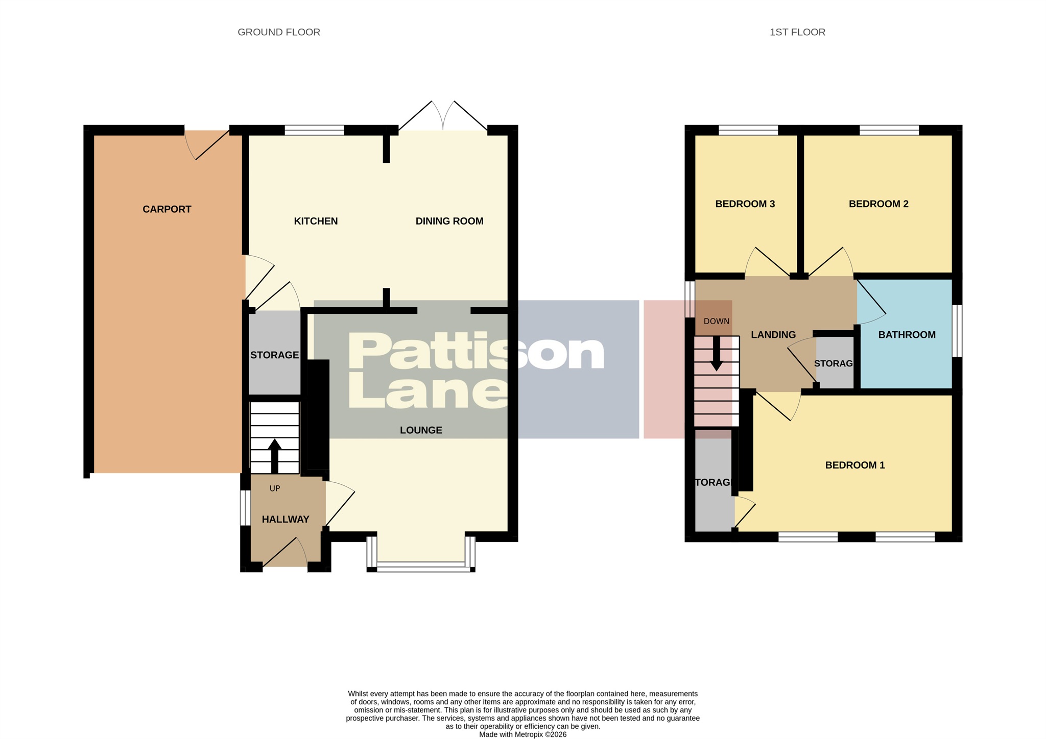 26, Copperfield Close, Kettering floorplan