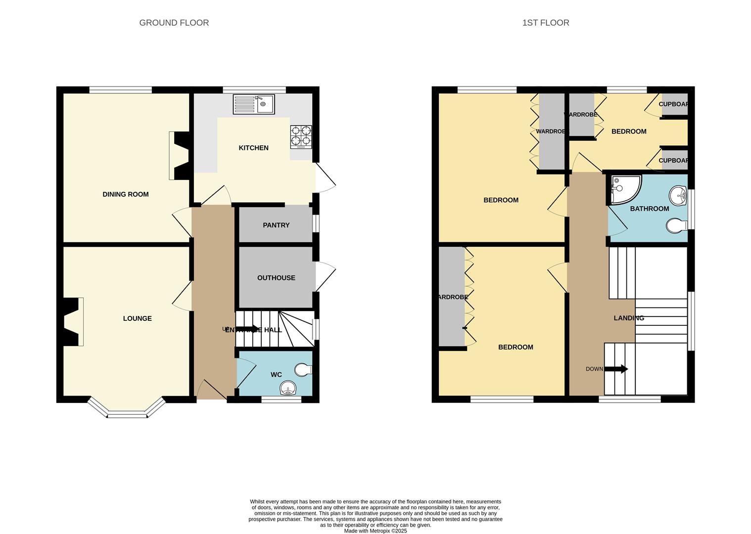 15, Parkside Avenue, Nottingham floorplan