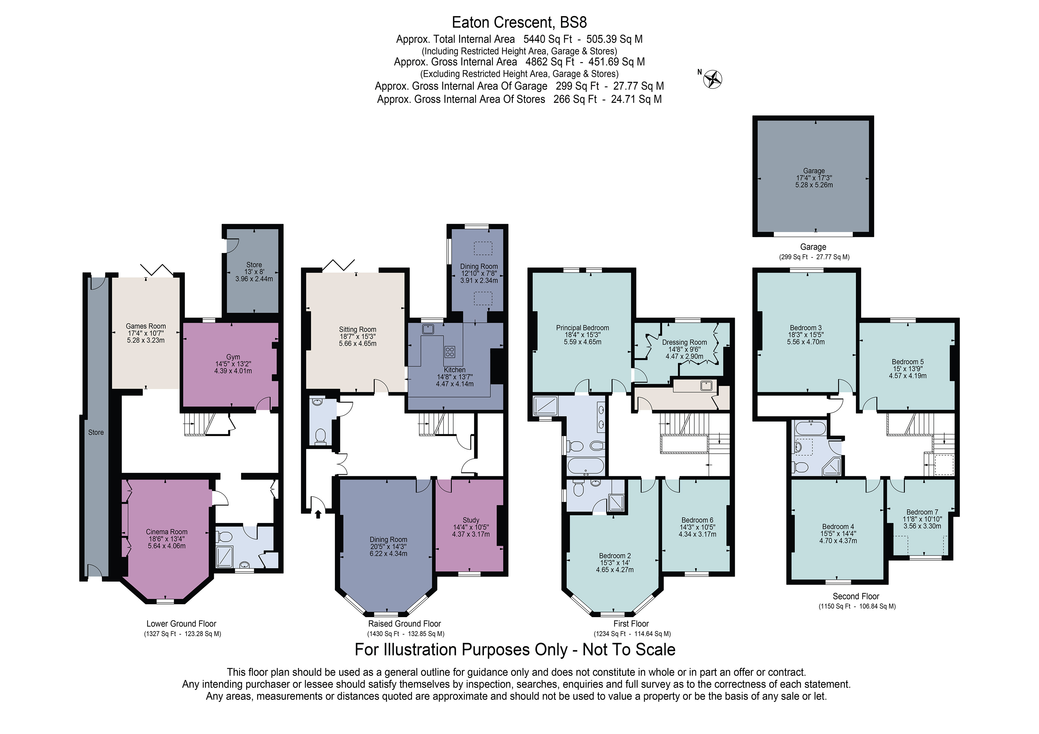 1, Eaton Crescent, Bristol floorplan