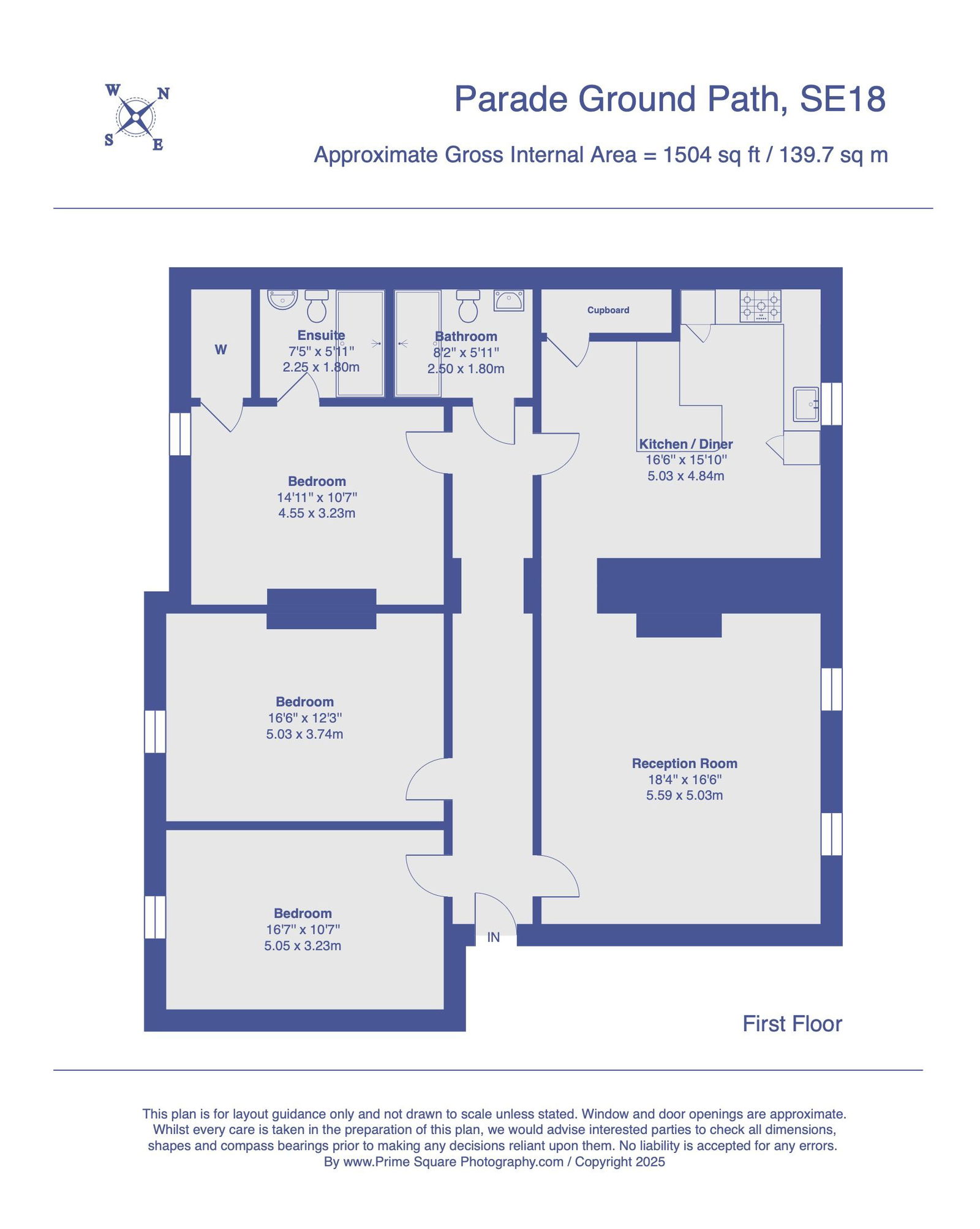 38,Apartment 4, Parade Ground Path, London floorplan
