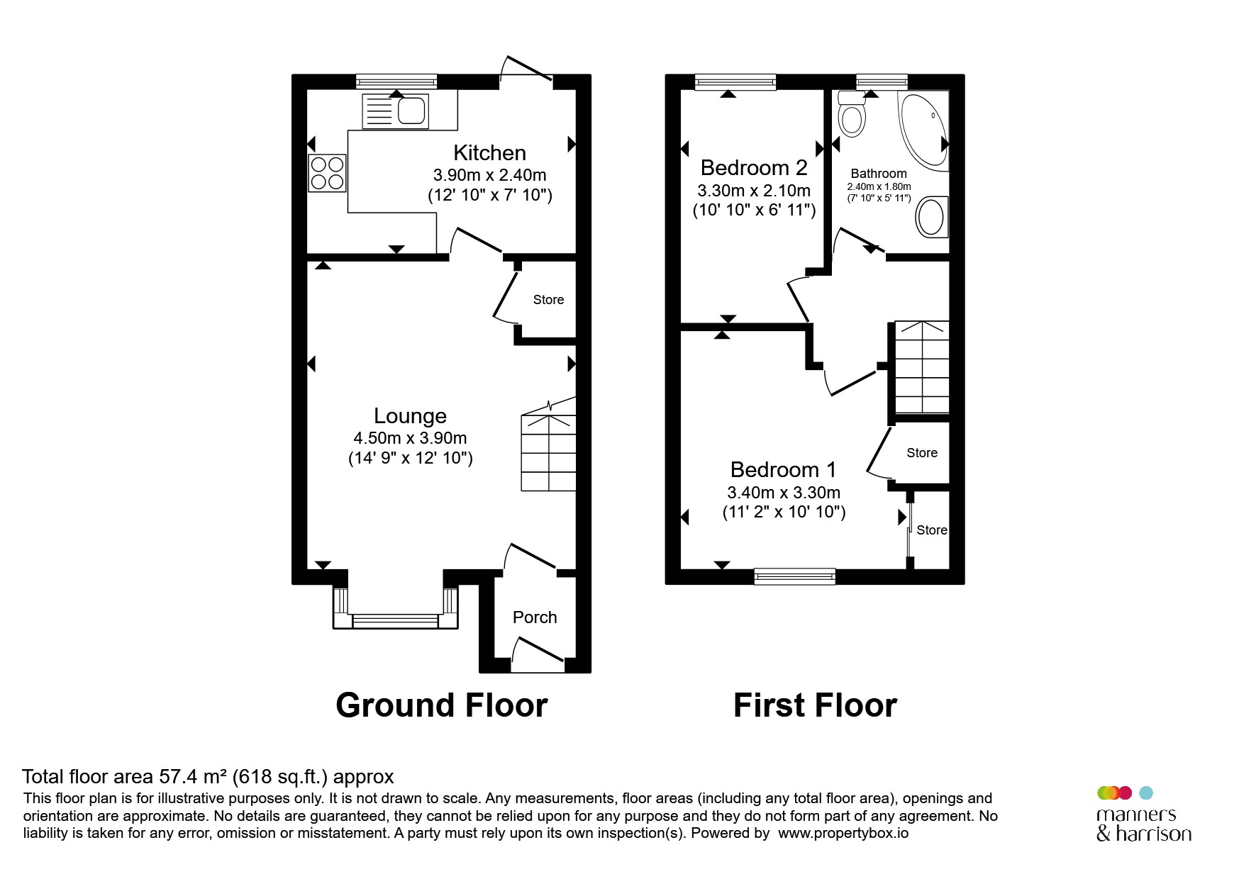 9, Templeton Close, Hartlepool floorplan