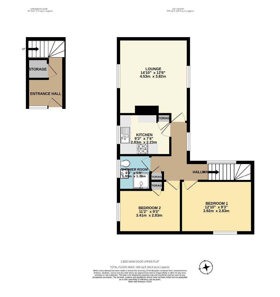 10 Reid Place, Glenrothes floorplan