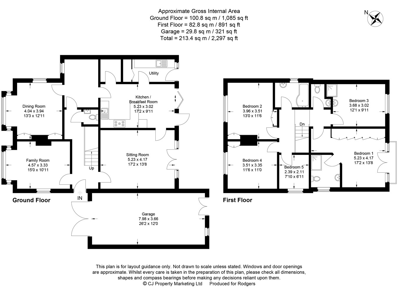 Vache Lane, Chalfont St Giles HP8, 5 bedroom detached house for sale