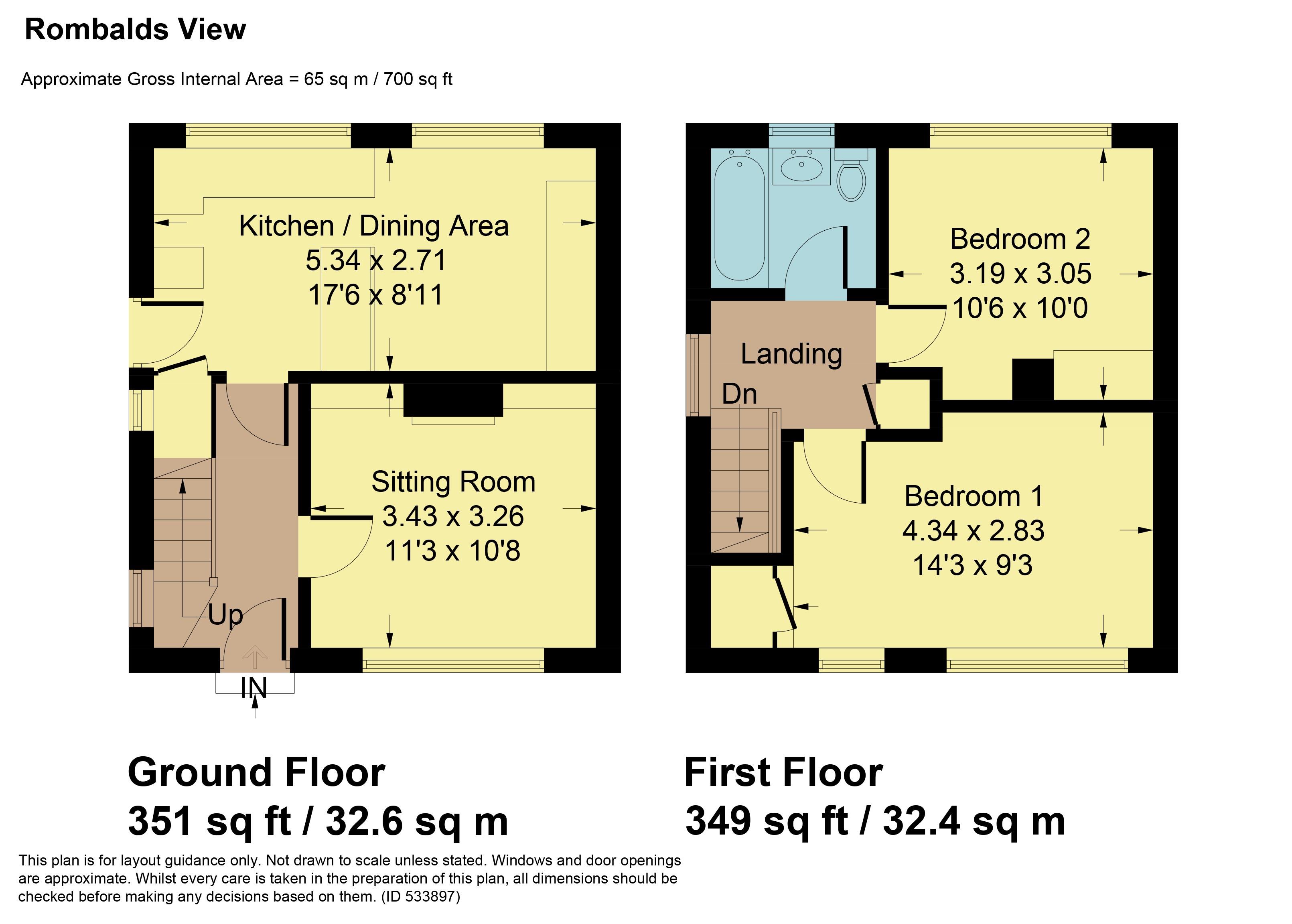 2 Bedrooms End terrace house for sale in Rombalds View, Otley LS21