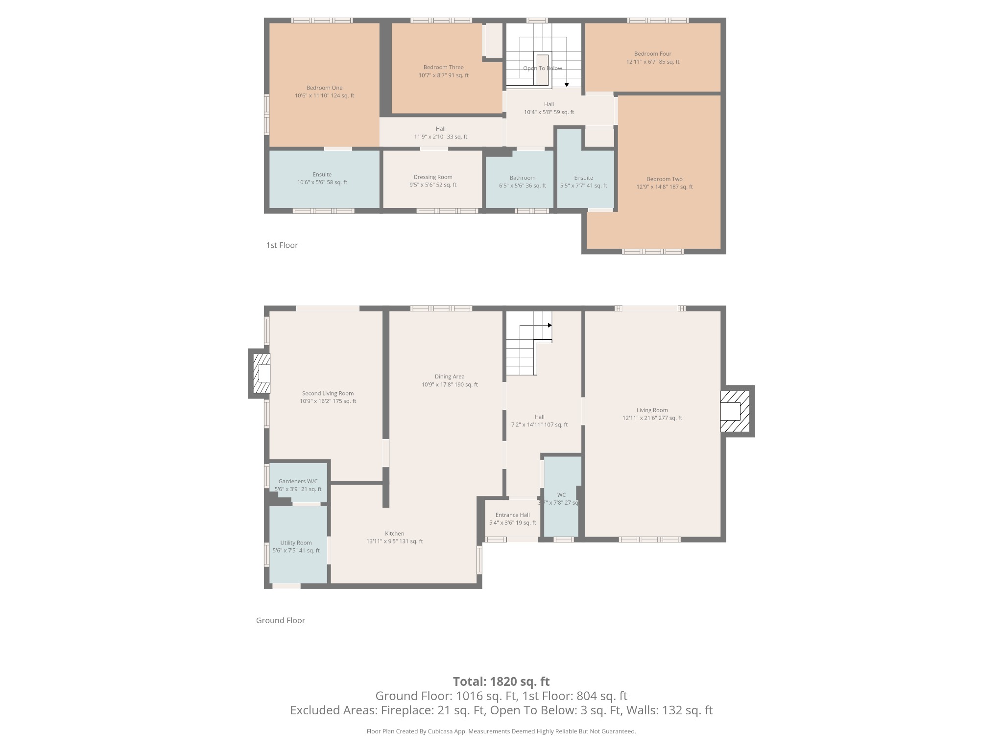 17 Ashgrove Court, Oakwood, Derbyshire floorplan