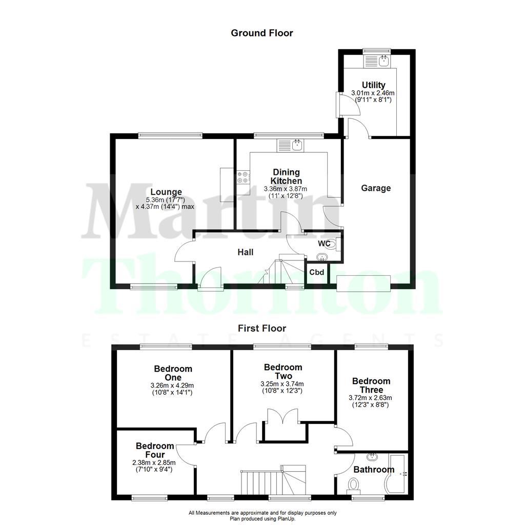 54, Highfield Avenue, Halifax floorplan
