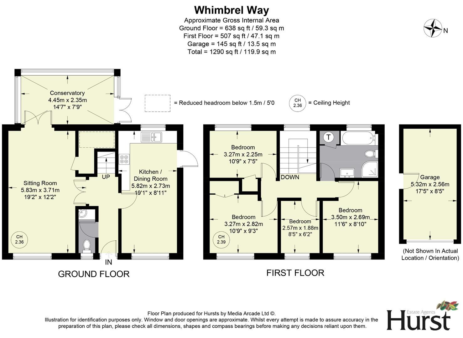 41, Whimbrel Way, Banbury floorplan