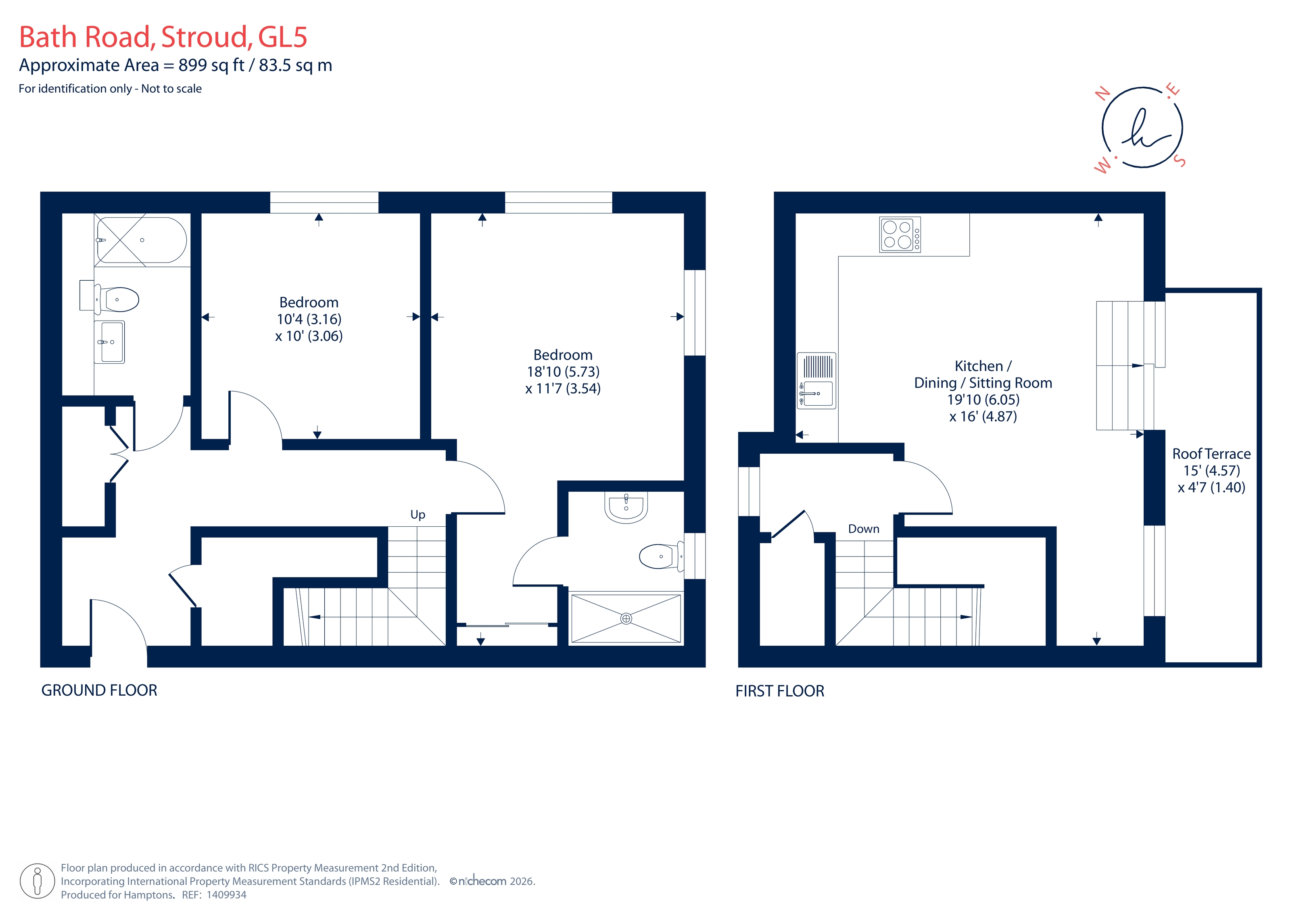 43, Rooksmoor Mills, Woodchester floorplan
