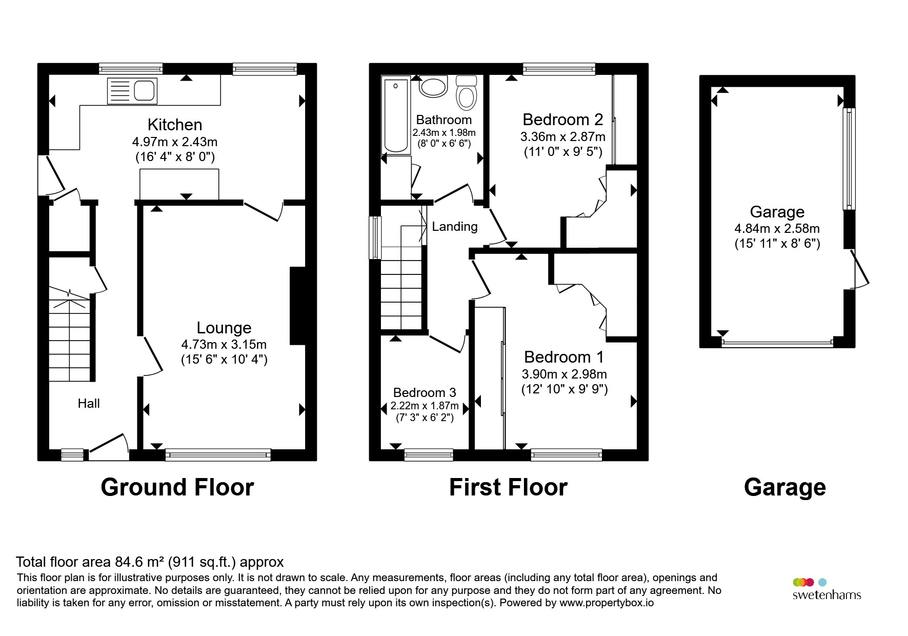 37, Melverley Drive, Chester floorplan