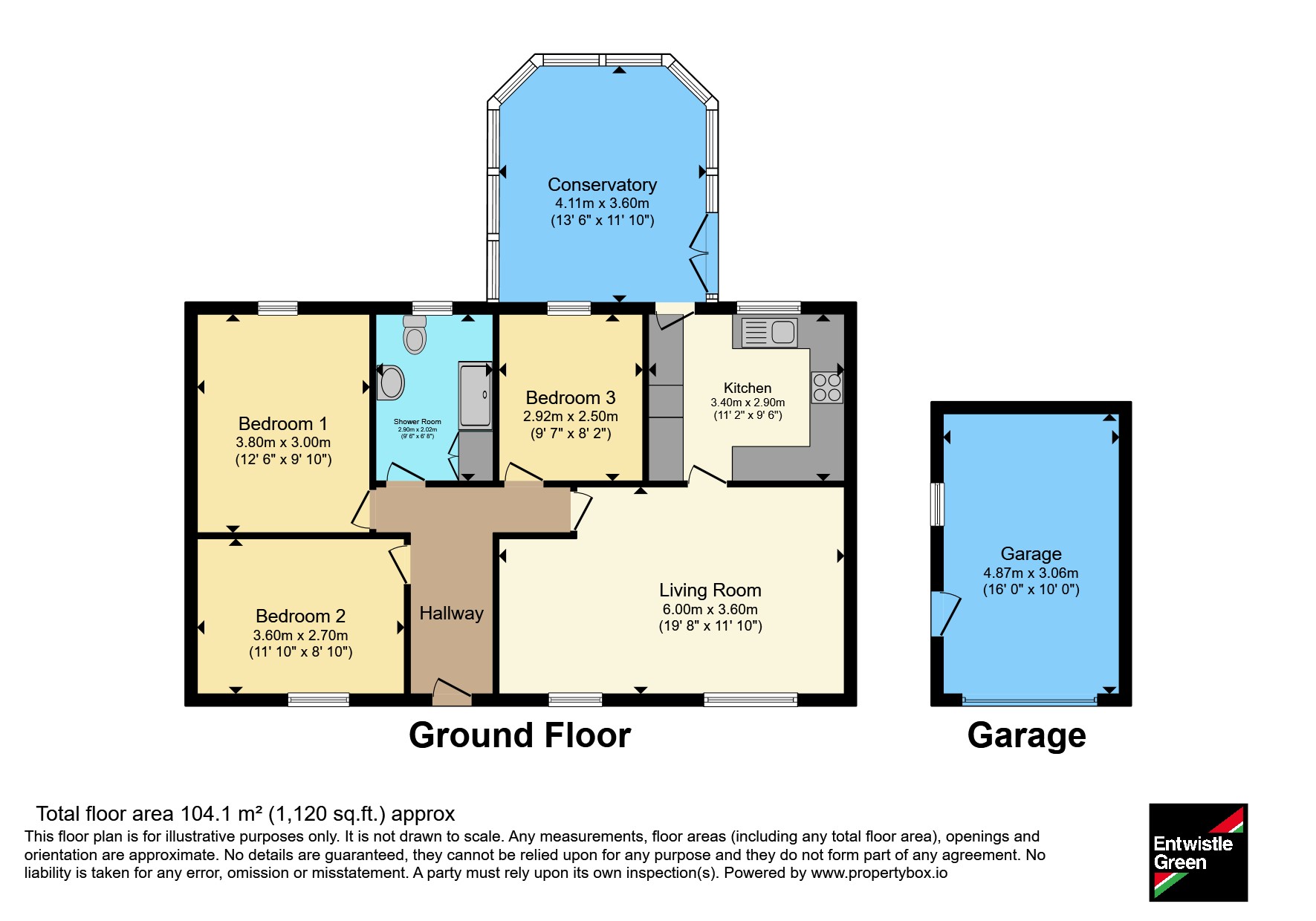 11A,, Horsfield Close, Lancashire floorplan