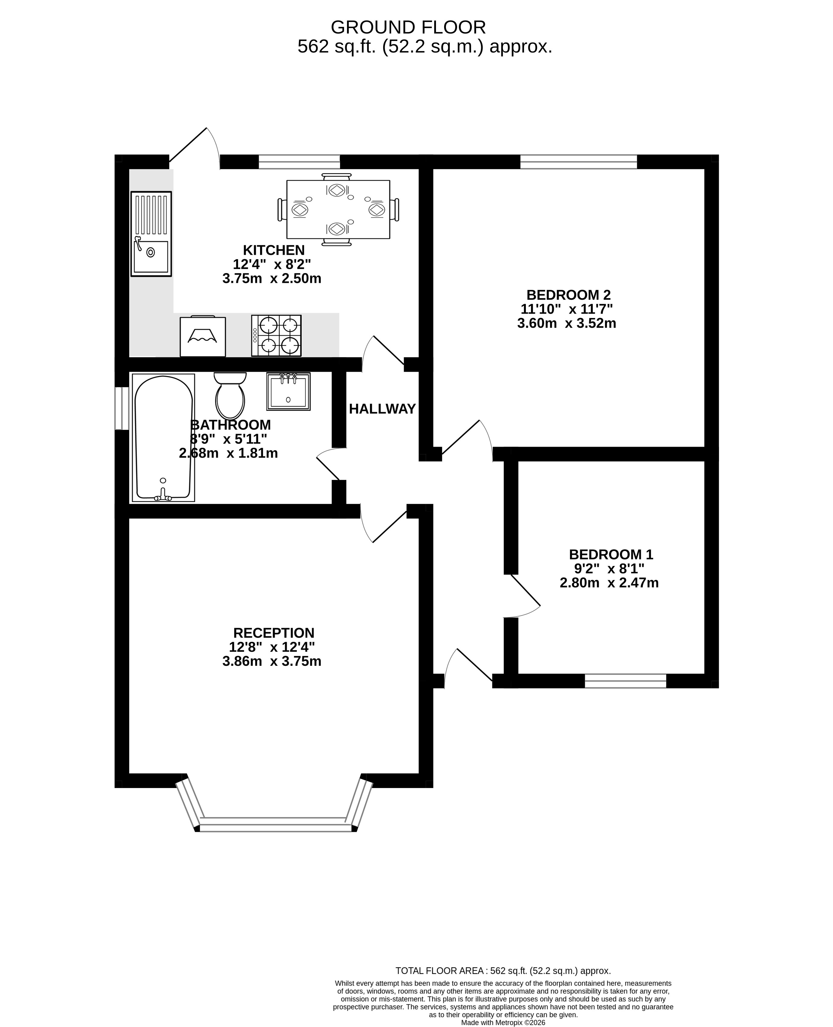 Chestnut Court, Wembley floorplan