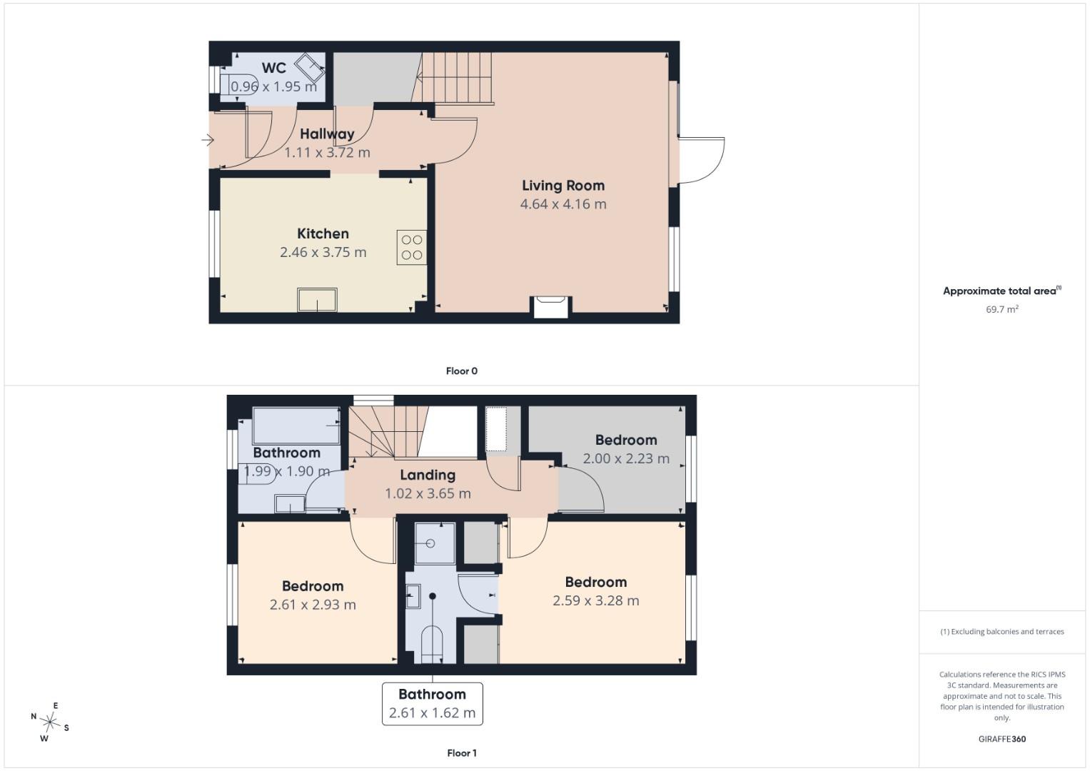 Siegfried Walk, Bingley floorplan