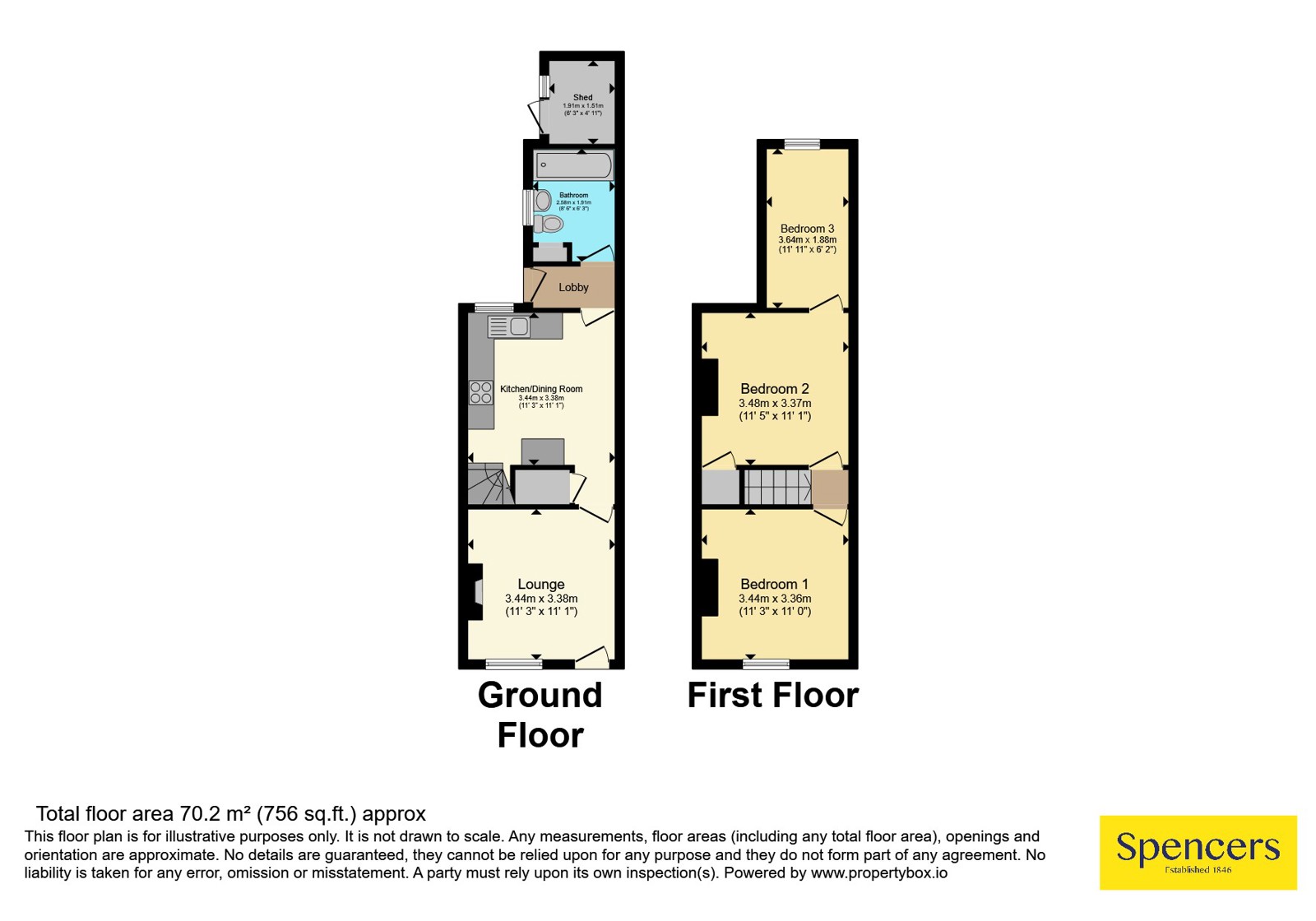 28, Parry Street, Leicester floorplan