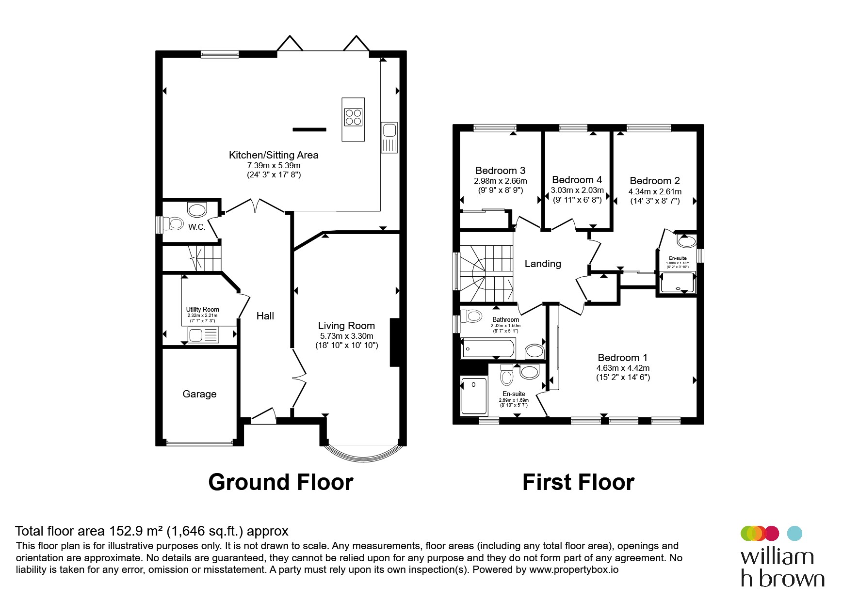 23, Ryan Drive, Sheffield floorplan