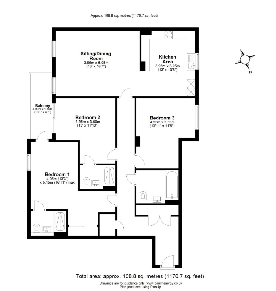 49, Scholars Court, Cambridge floorplan