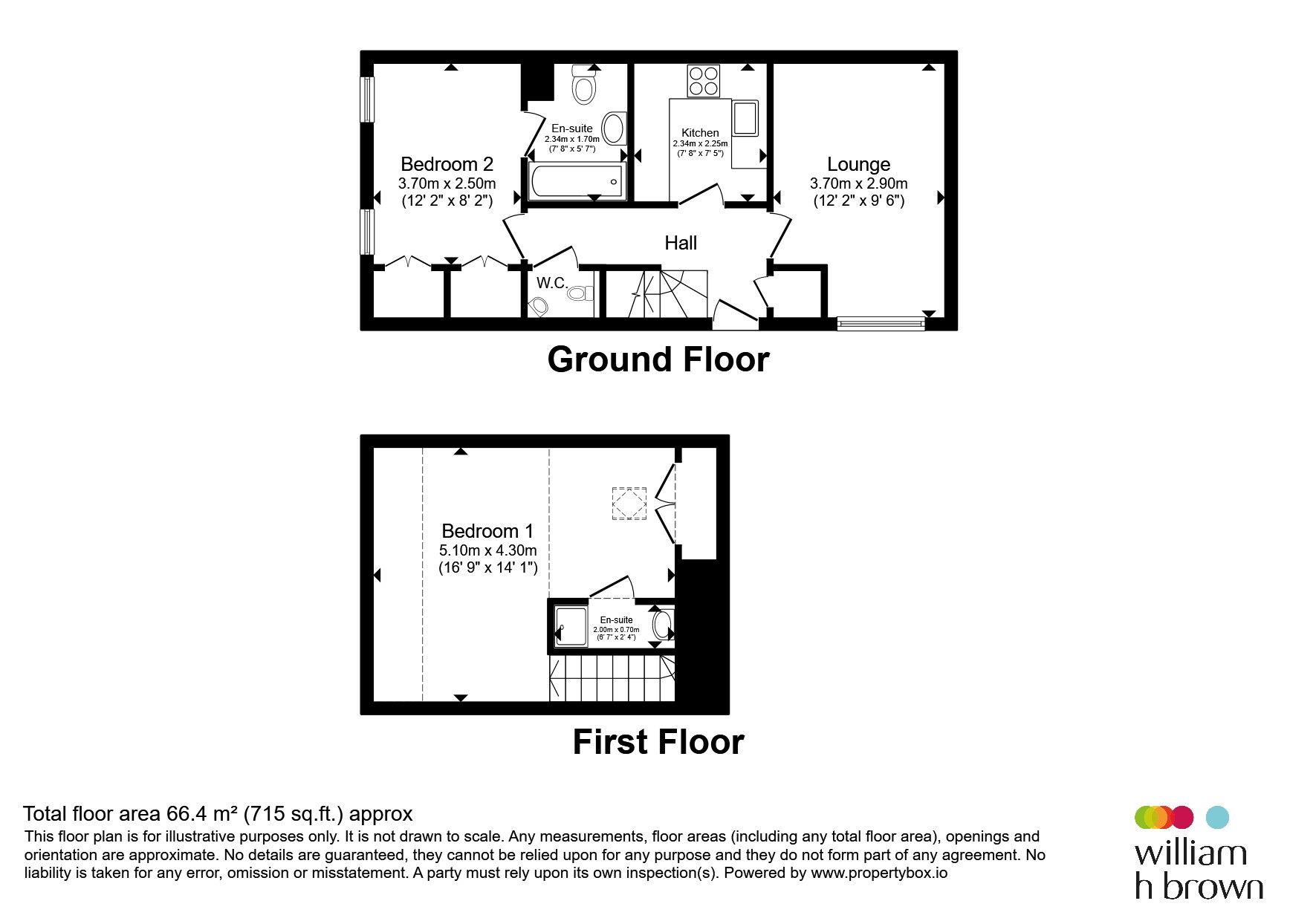 6, Sarjeant Court, Kettering floorplan
