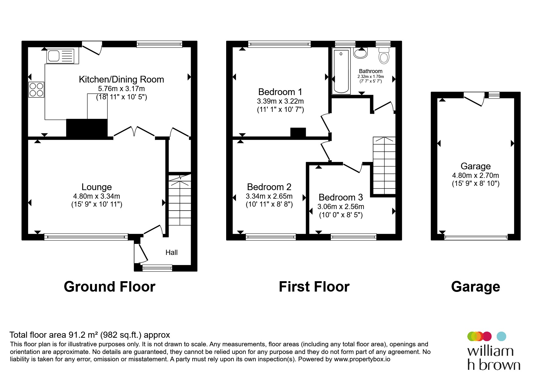 30, Kendal Crescent, Doncaster floorplan