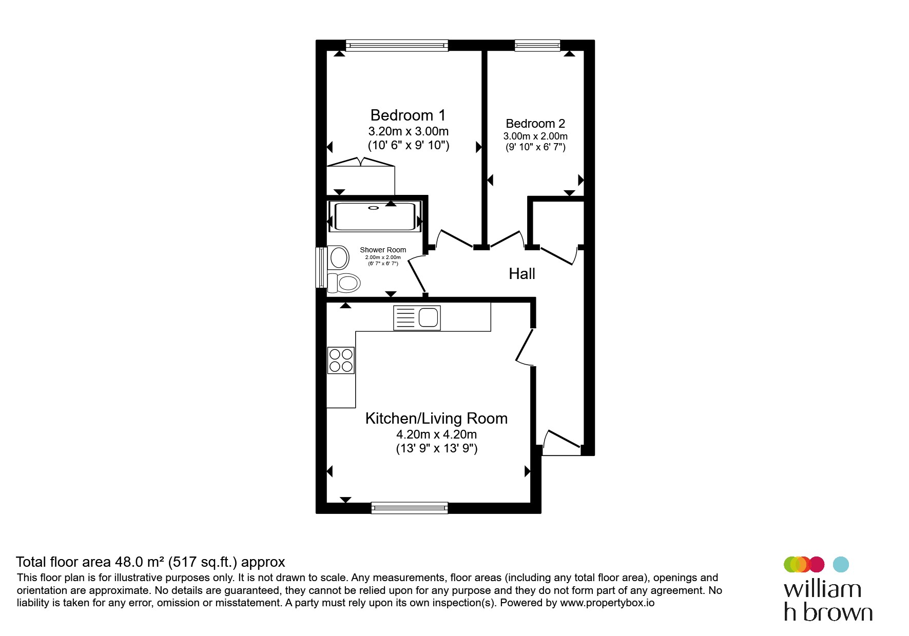 29, Beckside Gardens, York floorplan