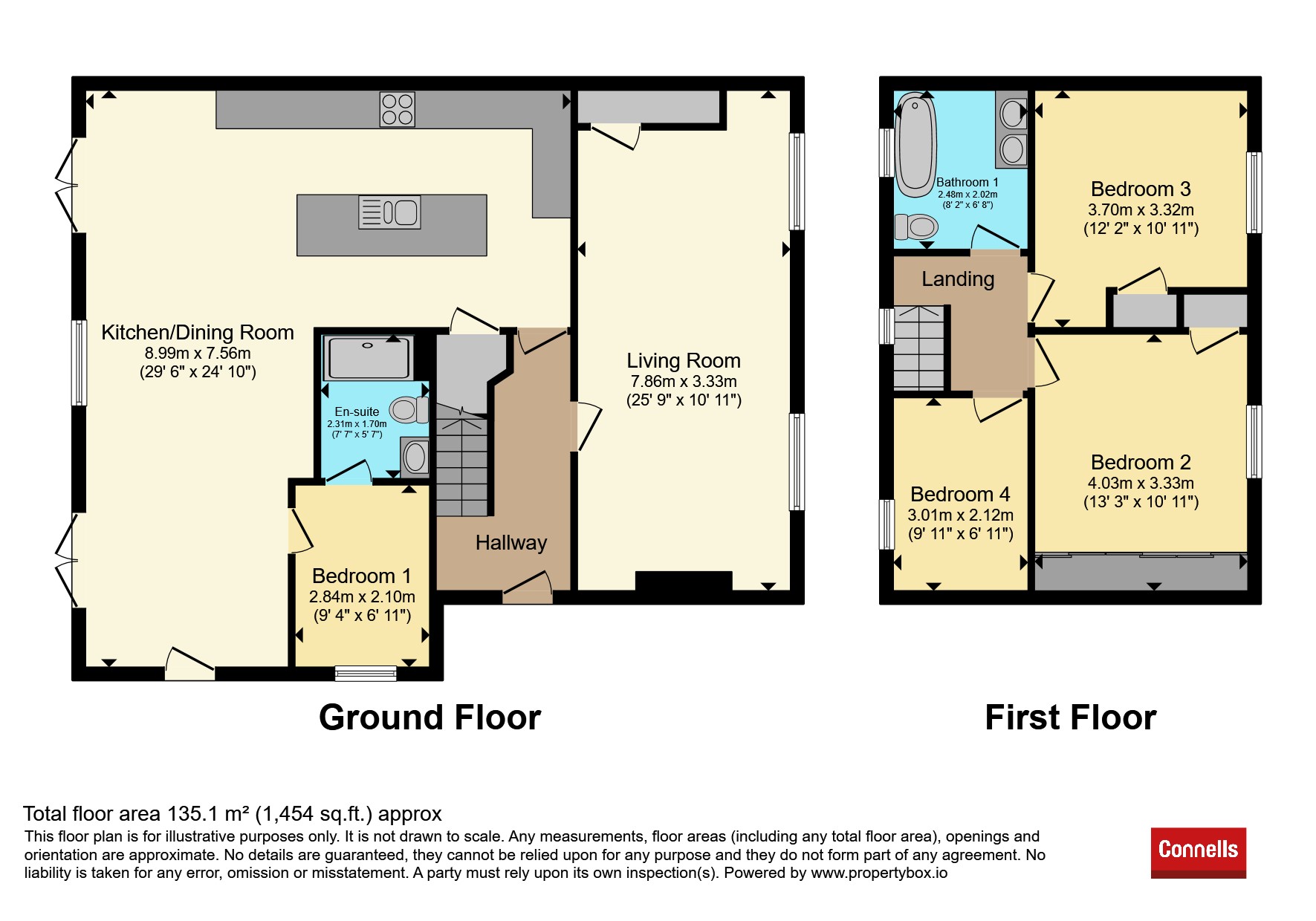 17, Queens Gardens, St. Neots floorplan