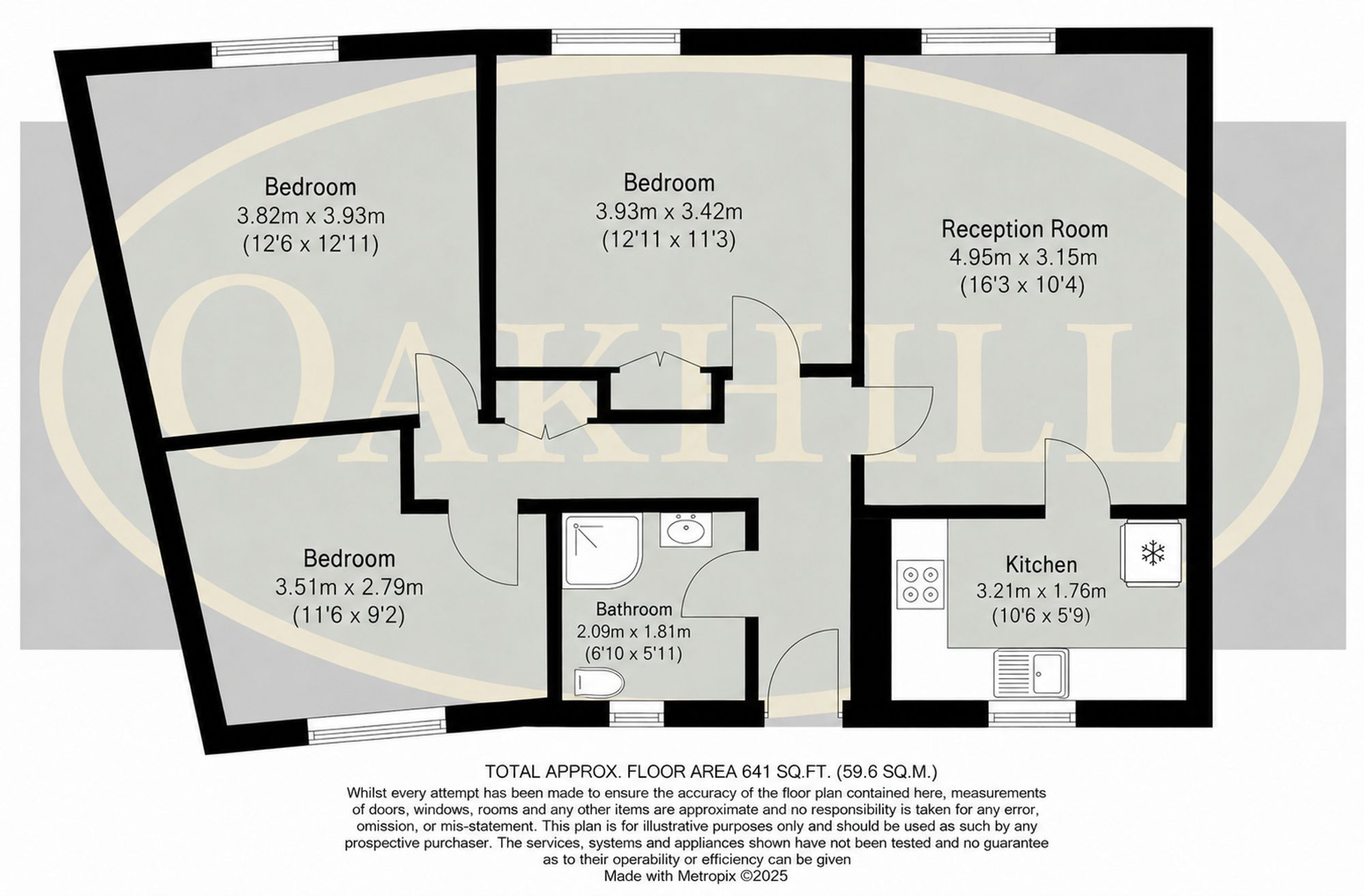 14 Fire Station Flats, 520 London Road, Isleworth floorplan