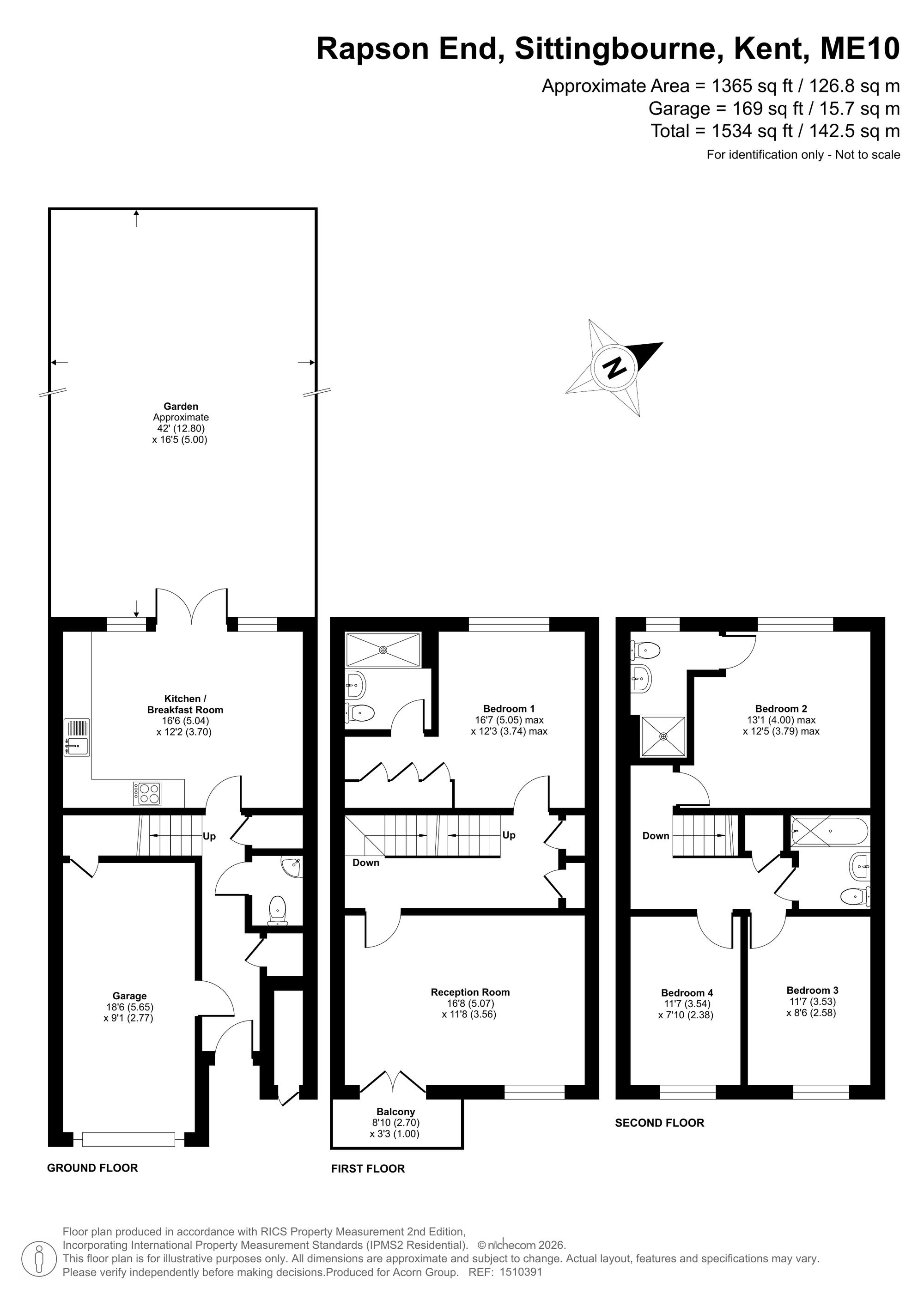 24, Rapson End, Kent floorplan