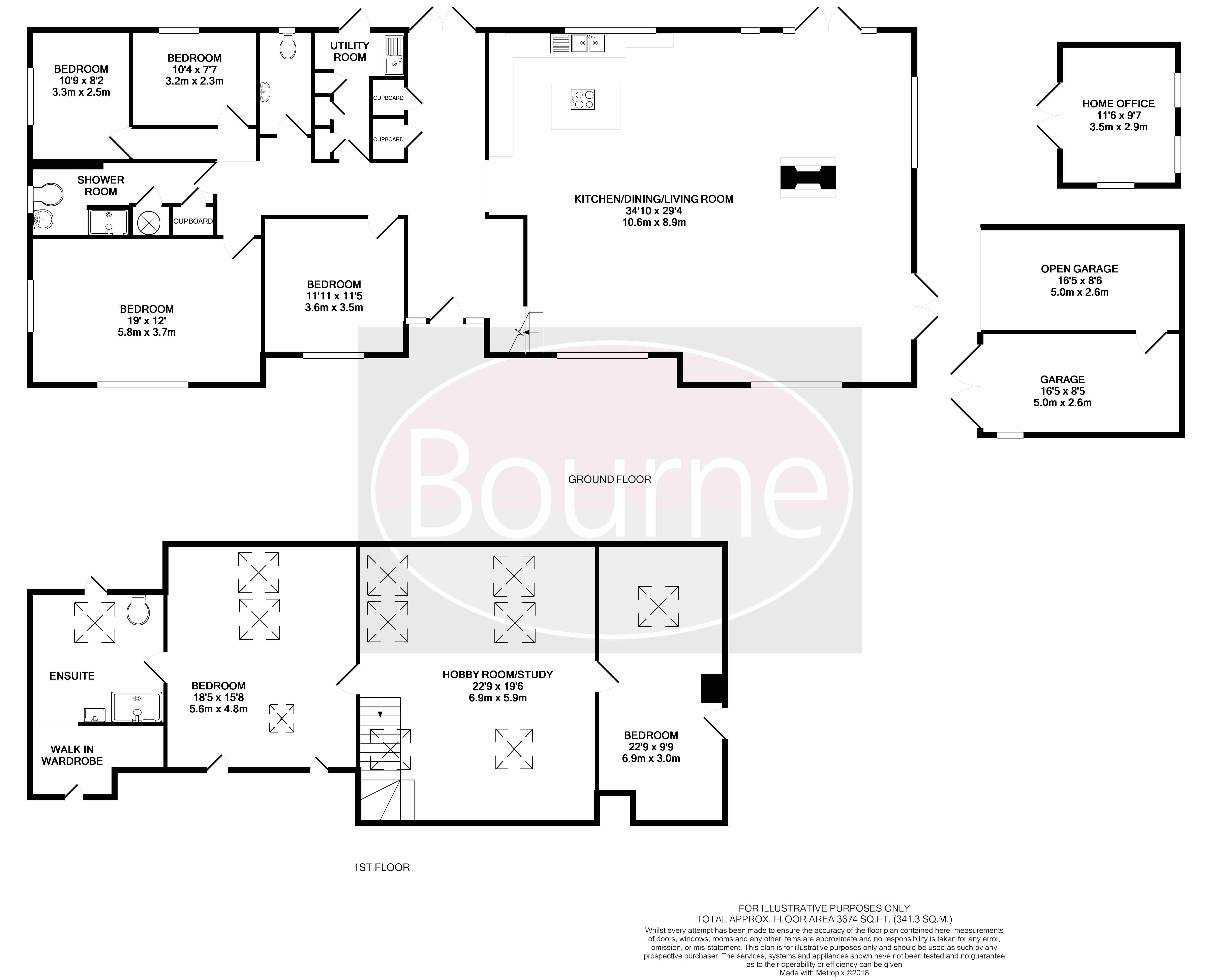 5 Bedrooms Detached house for sale in The Reeds Road, Frensham, Farnham GU10