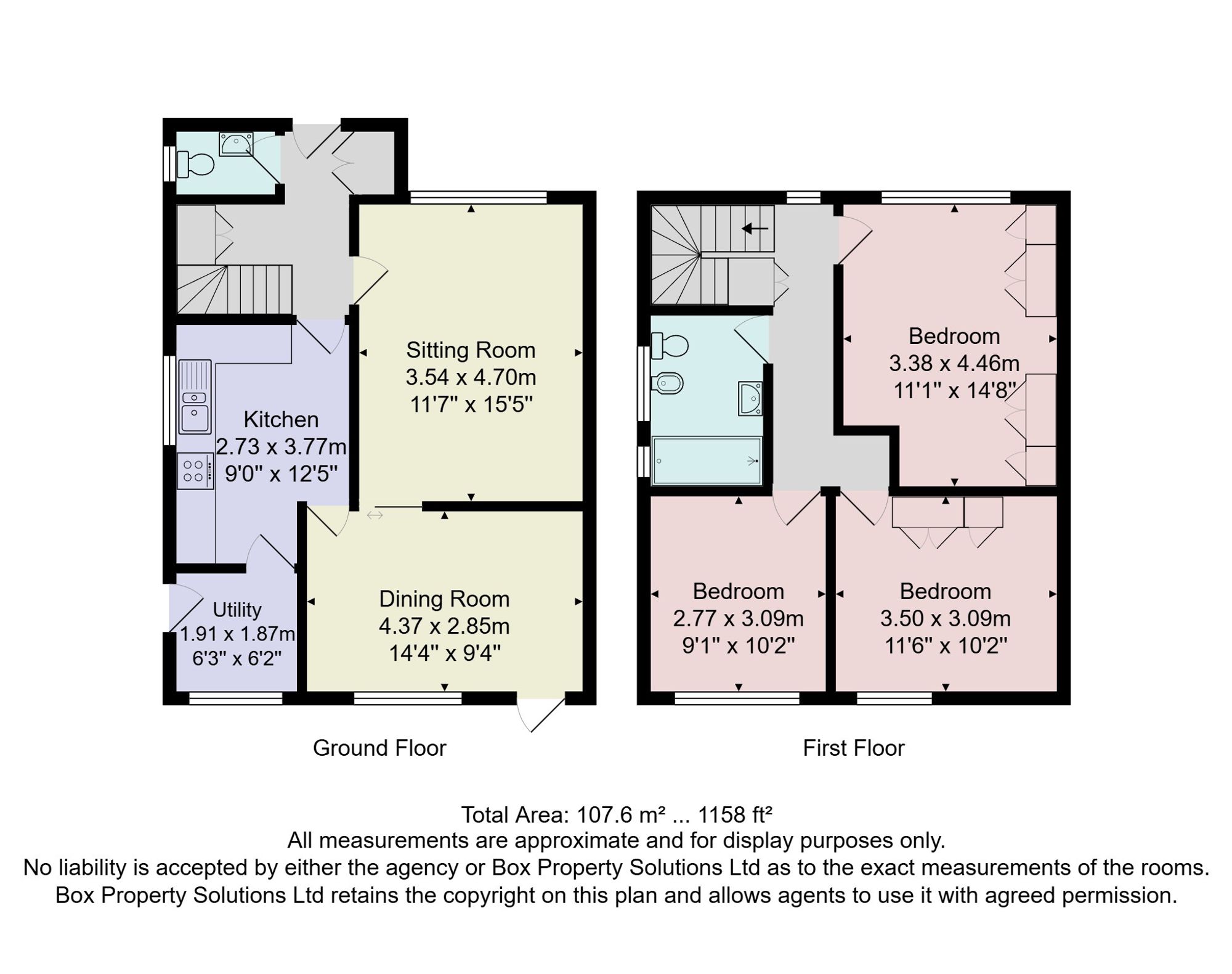 76 St. Winifreds Road, Harrogate floorplan